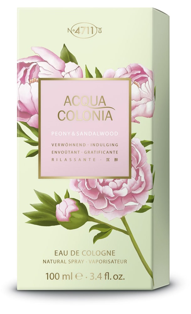 4711 Eau de Cologne »4711 Acqua Colonia PEONY & SANDALWOOD EAU DE COLOGNE NATURAL SPRAY 100«, (Packung, 1 tlg.), mit floral-holziger Duftnote