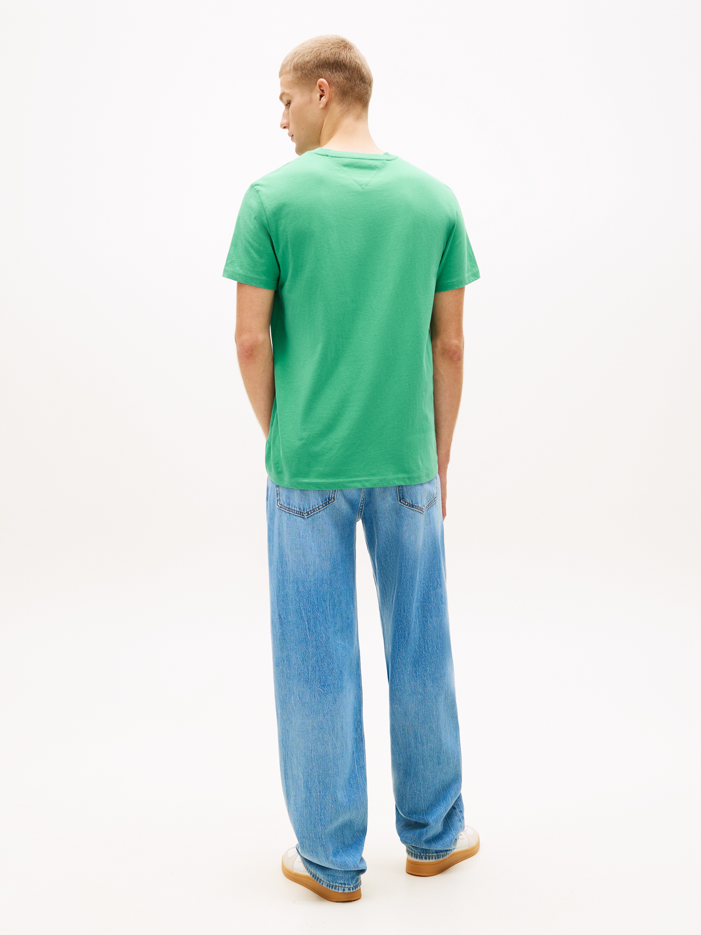 Tommy Jeans T-Shirt »TJM SLIM LINEAR CHEST TEE EXT« Mit Rundhalsausschnitt