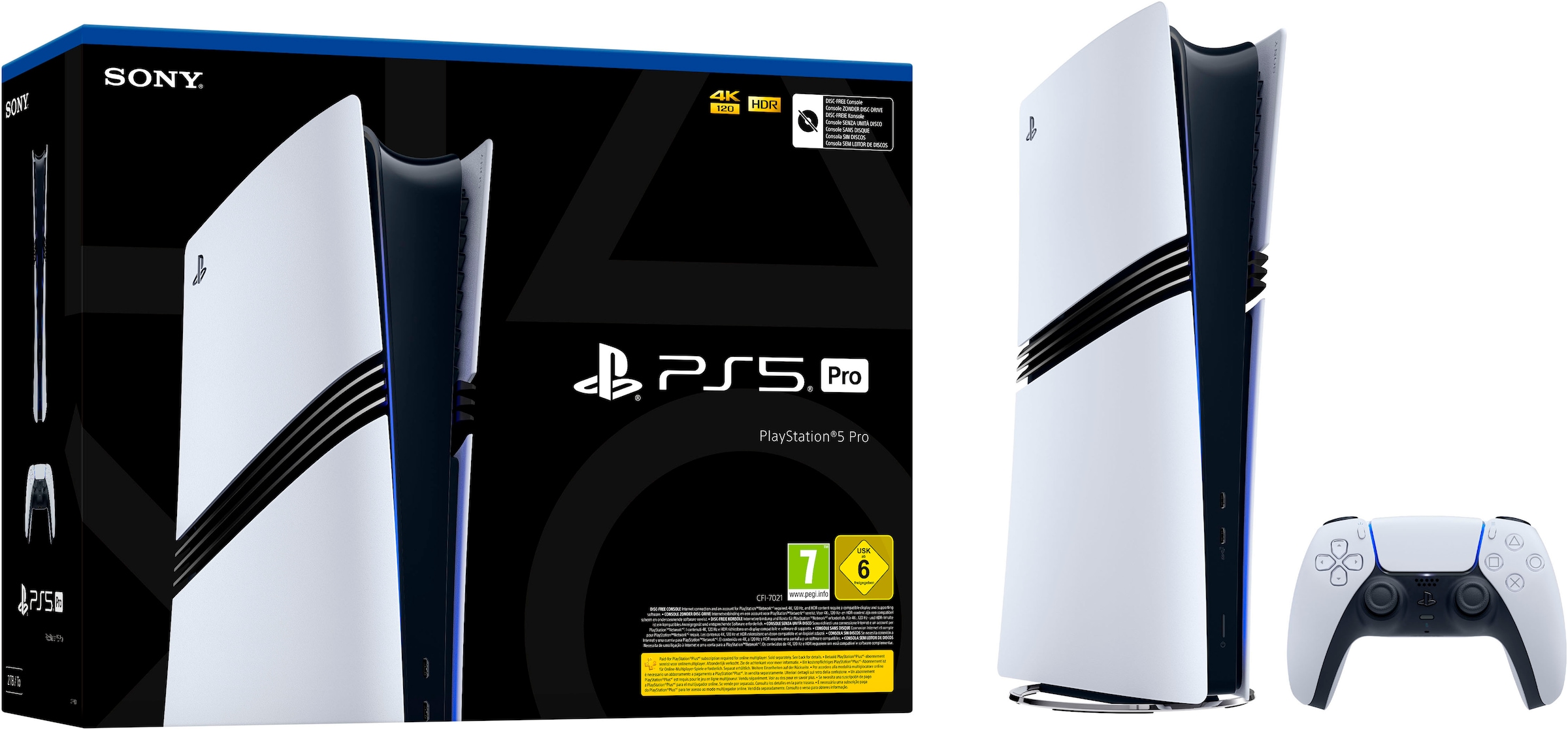 PlayStation 5 Spielekonsole »PlayStation 5 Pro«, PlayStation 5 Pro Konsole