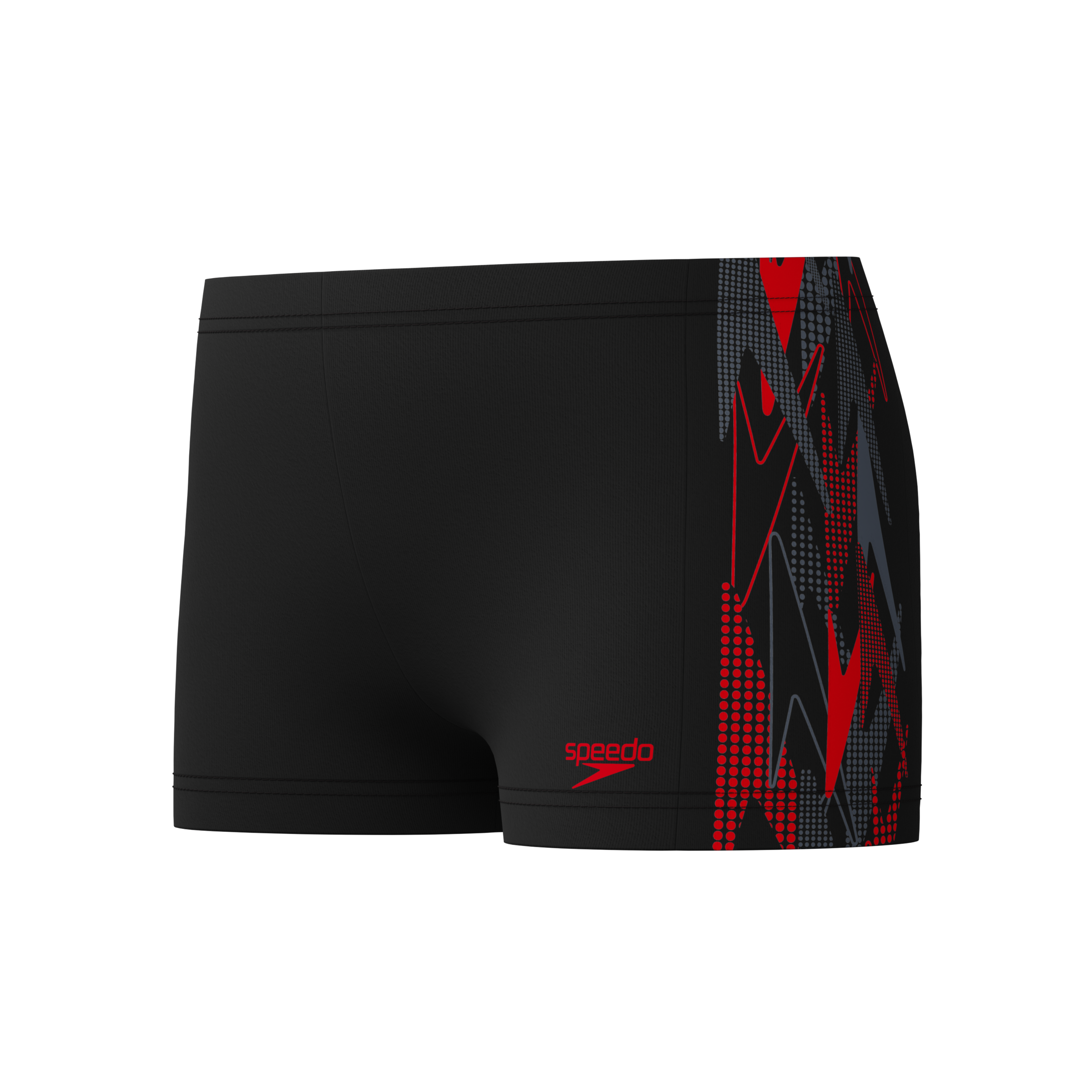 Speedo Badehose »Boys Plastisol Placement aquashort« für Kinder und Jugendliche, mit sportlichem Stil, mit Frontfutter