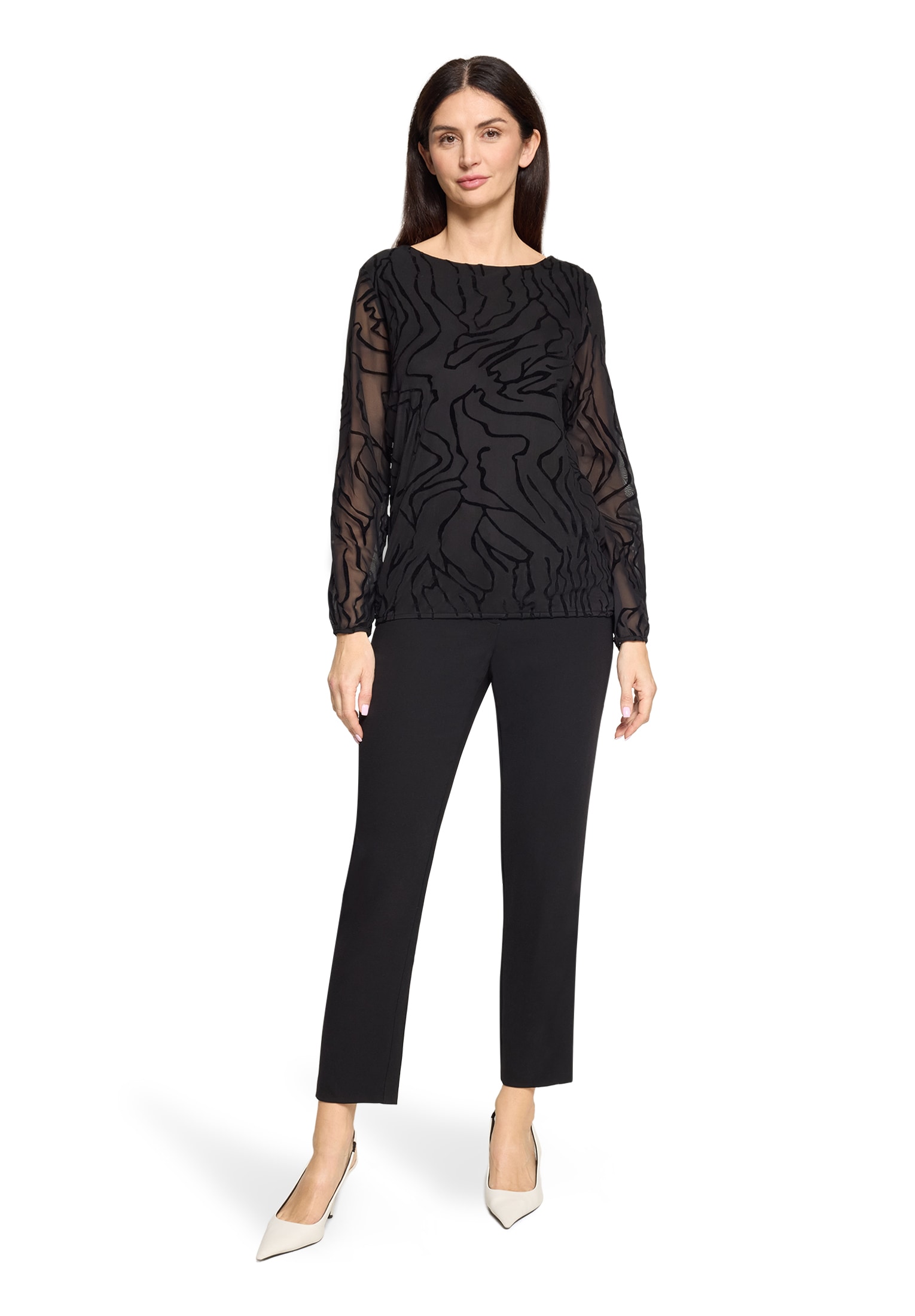 Betty&Co Blusenshirt »Blusenshirt mit Raffung«