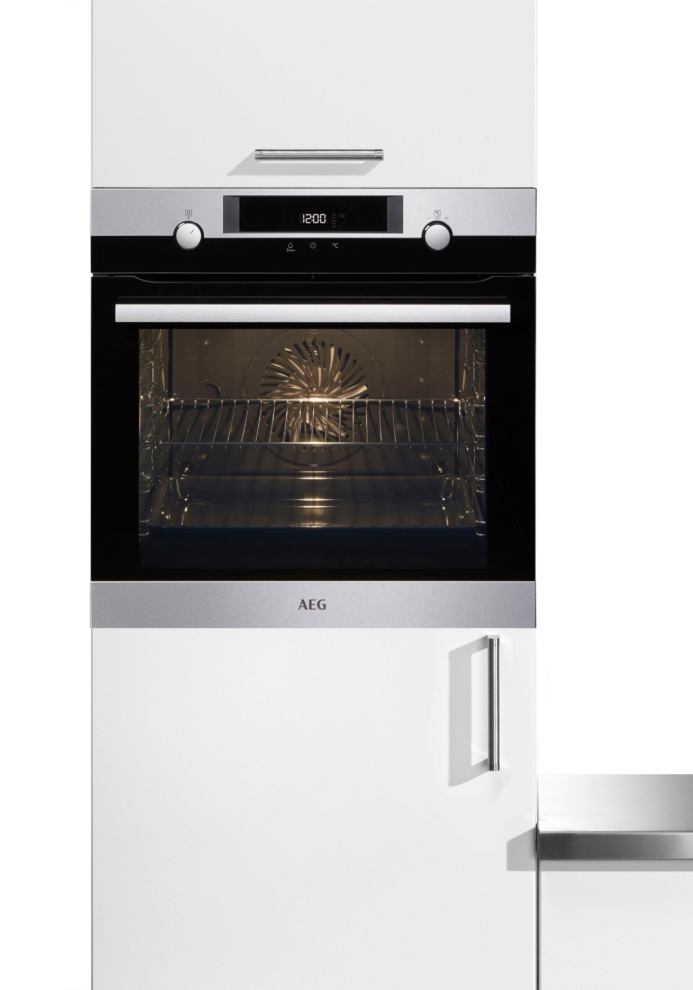 AEG Pyrolyse Backofen »BPB435020M«, BPB435020M, Pyrolyse-Selbstreinigung, mit Grillfunktion