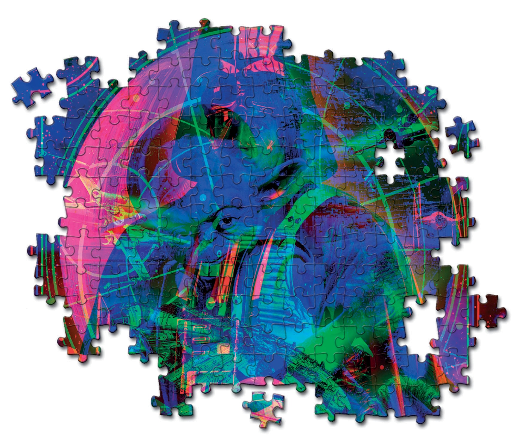 Clementoni® Puzzle »Star Wars - The Metamorphic Art Collection Episode 4-5-6« Mit Licht; Made in Europe