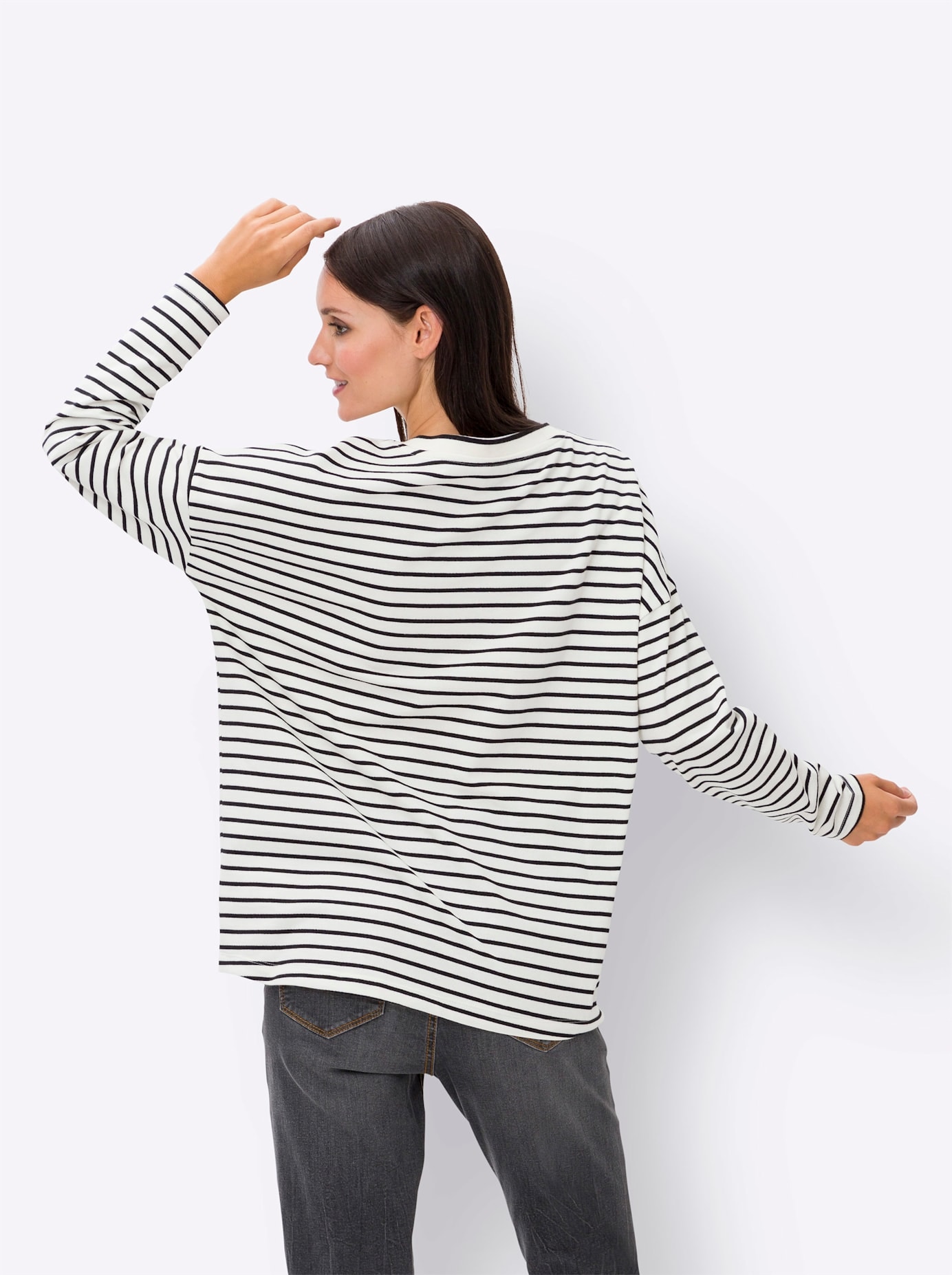 heine Langarmshirt »Ringelshirt«, (1 tlg.)