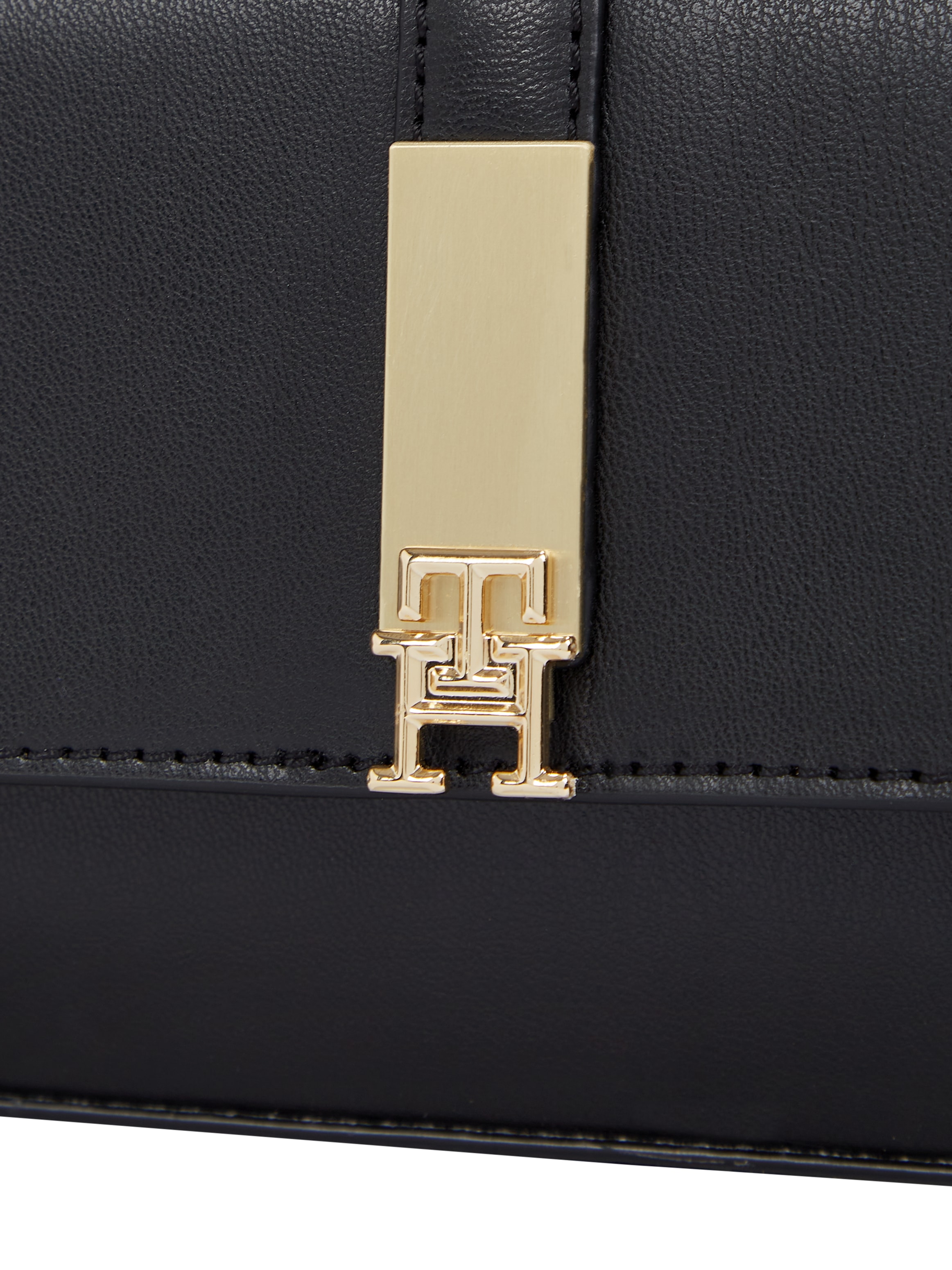 Tommy Hilfiger Umhängetasche »TH HERITAGE MINI CROSSOVER CHAIN«, Abendtasche, Mini Bag, Schultertasche mit goldfarbenen Details
