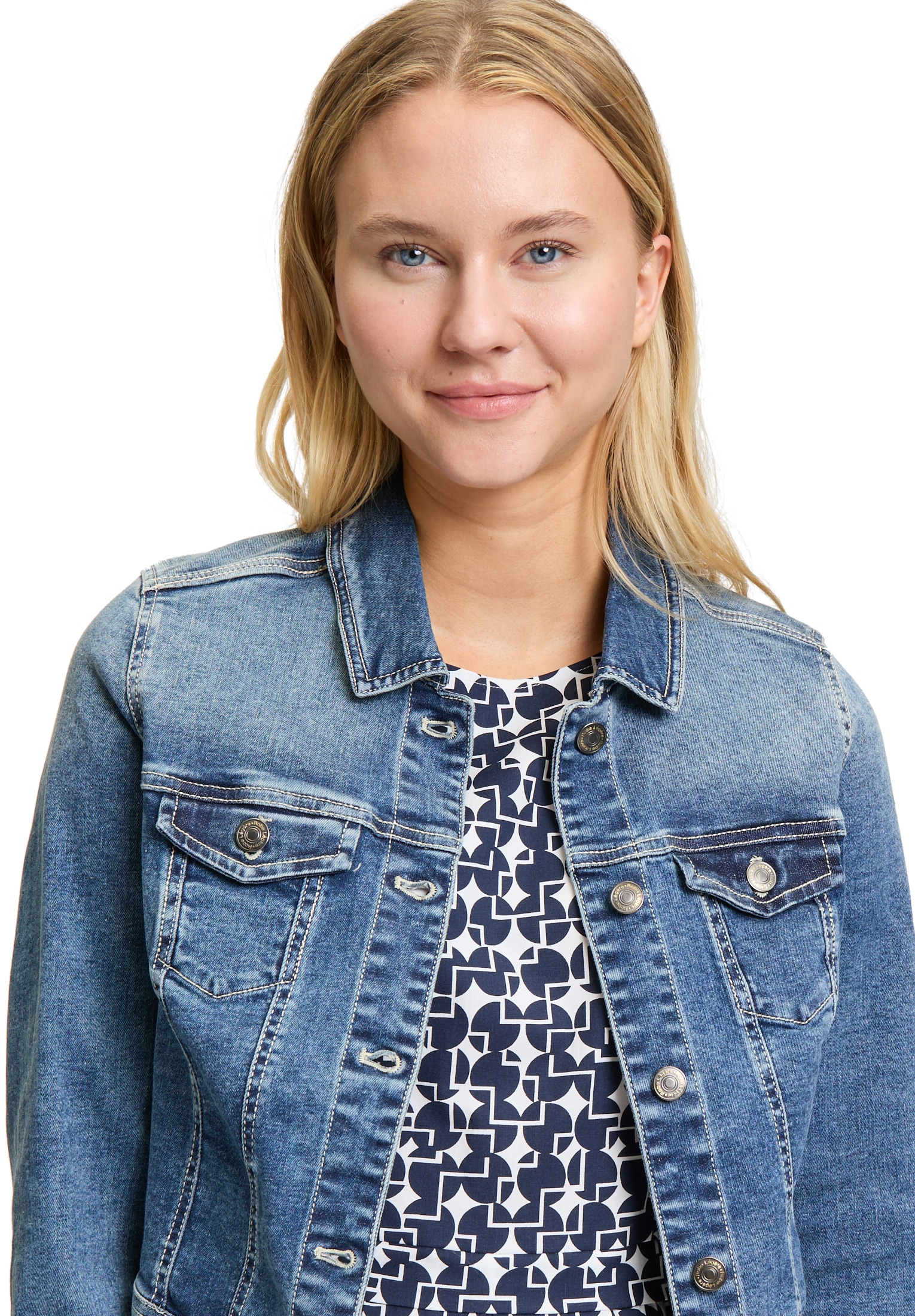 Vera Mont Jeansjacke »Jeansjacke mit Waschung«
