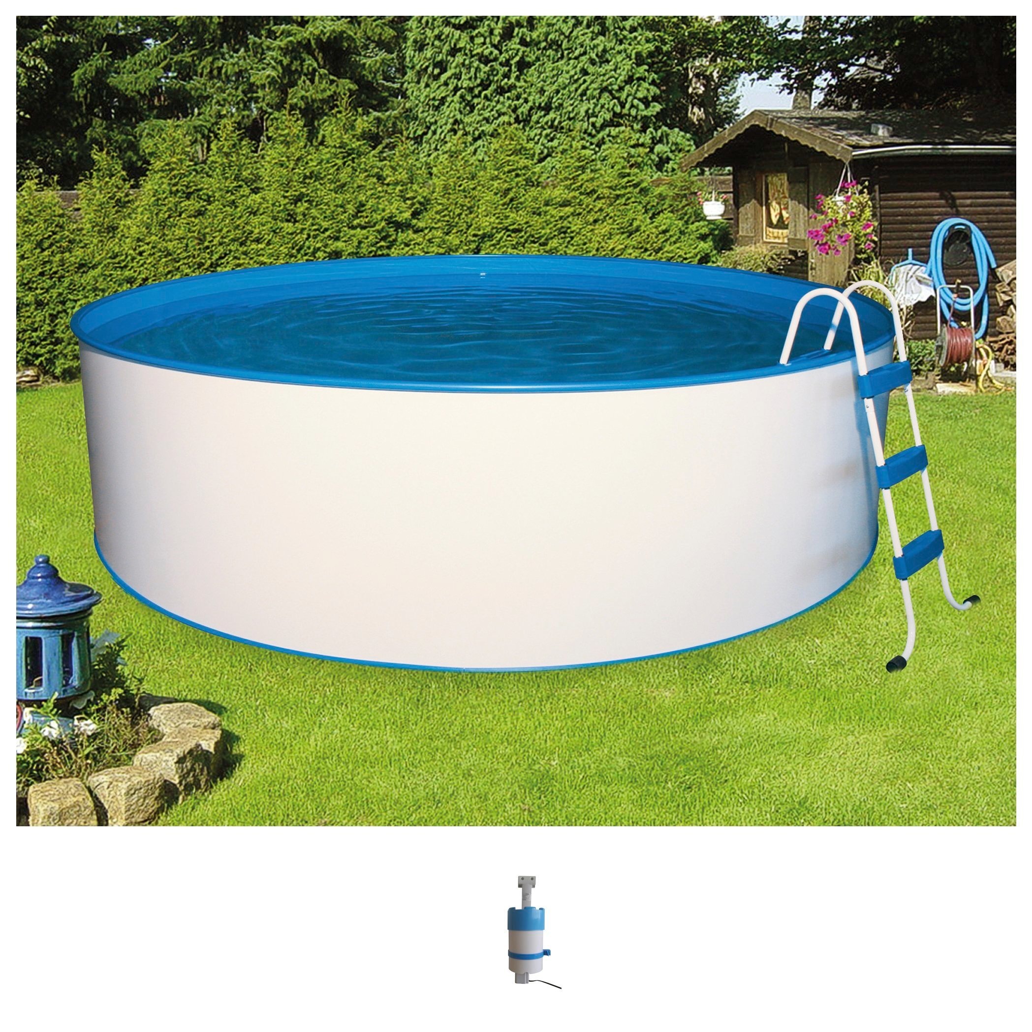 MyPool Rundpool, (Set, 3 tlg.), ØxH: 300x120 cm