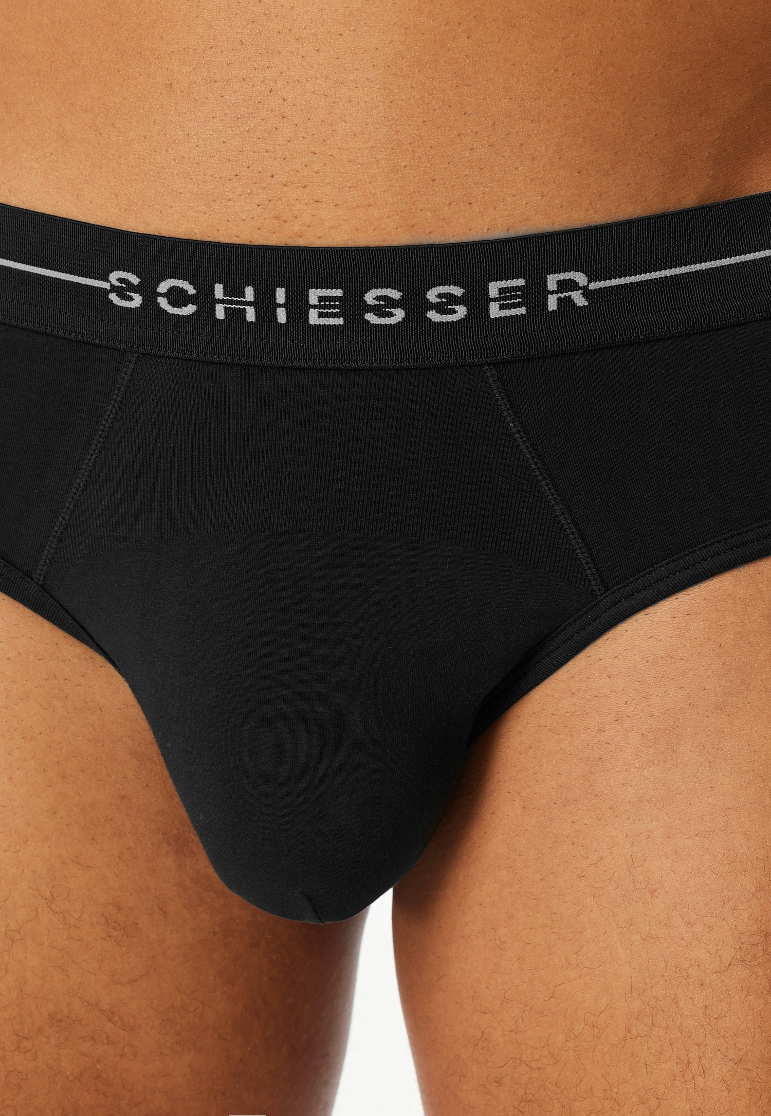 Schiesser Rioslip »Cotton Flex« 2er Pack,  Baumwollmischung, ohne störende Seitennähte, superweich