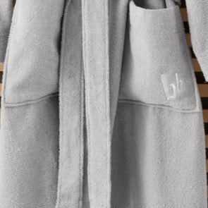 Bruno Banani Unisex-Bademantel »Robby, ideal für Sauna & Spa, Hotelbademantel, Morgenmantel«, (1 St.), Damen & Herren Bademäntel, Baumwolle, mit Taschen, Reise, Sauna, S-3XL