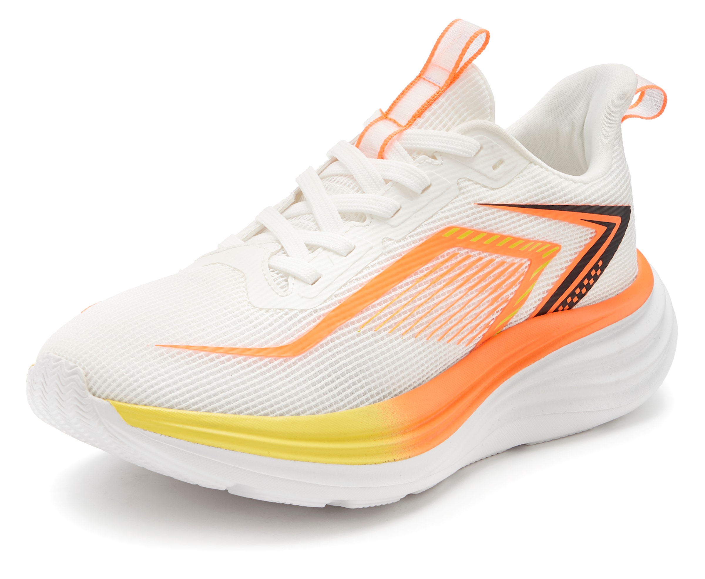 John Devin Sneaker »Schnürhalbschuh, Halbschuh, Freizeitschuh, Turnschuh«  im sportiven Look mit dämpfender Chunky Außensohle Unisex VEGAN