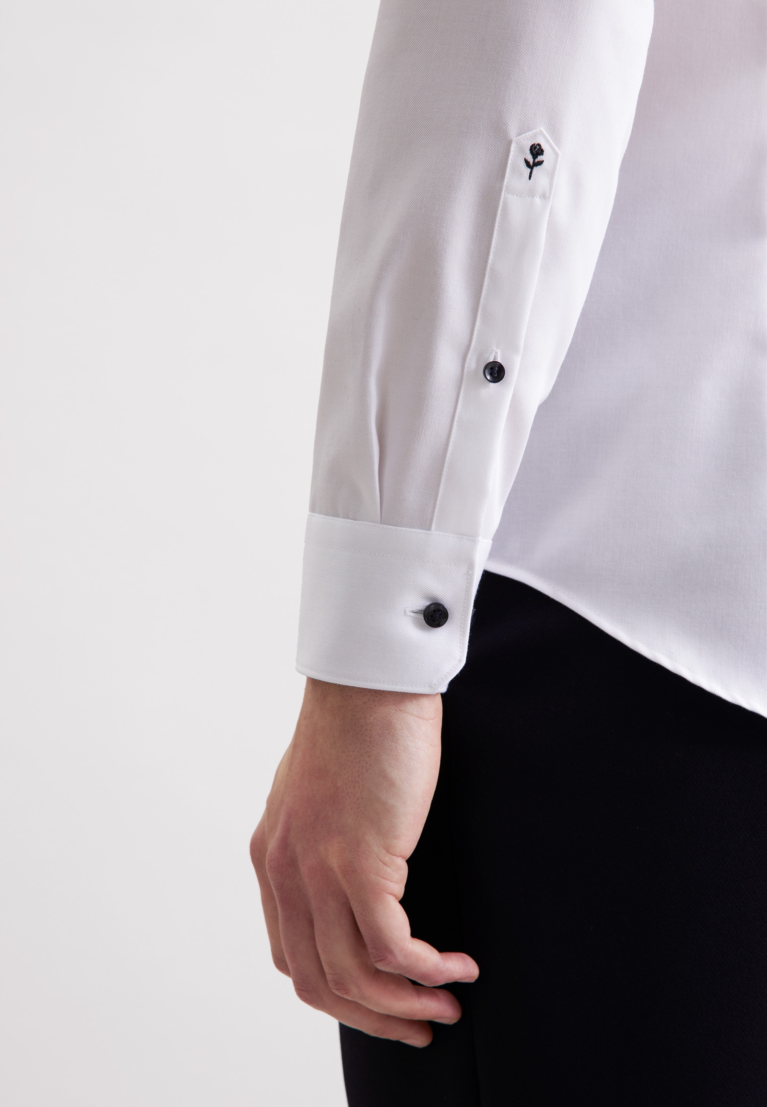 seidensticker Businesshemd »Schwarze Rose«, X-Slim 1/1 Kentkragen