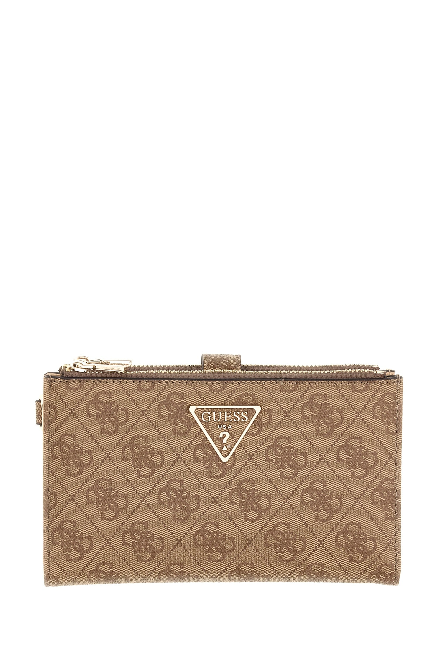 Guess Geldbörse »LAUREL II SLG DBL ZIP ORGNZR« Damen Geldbeutel, Portemonnaie mit zwei Zipperfächern