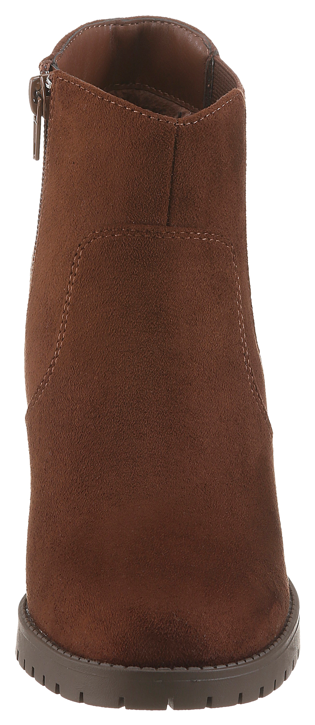 Aniston SHOES Stiefelette  Ankleboots mit seitlichem Stretcheinsatz