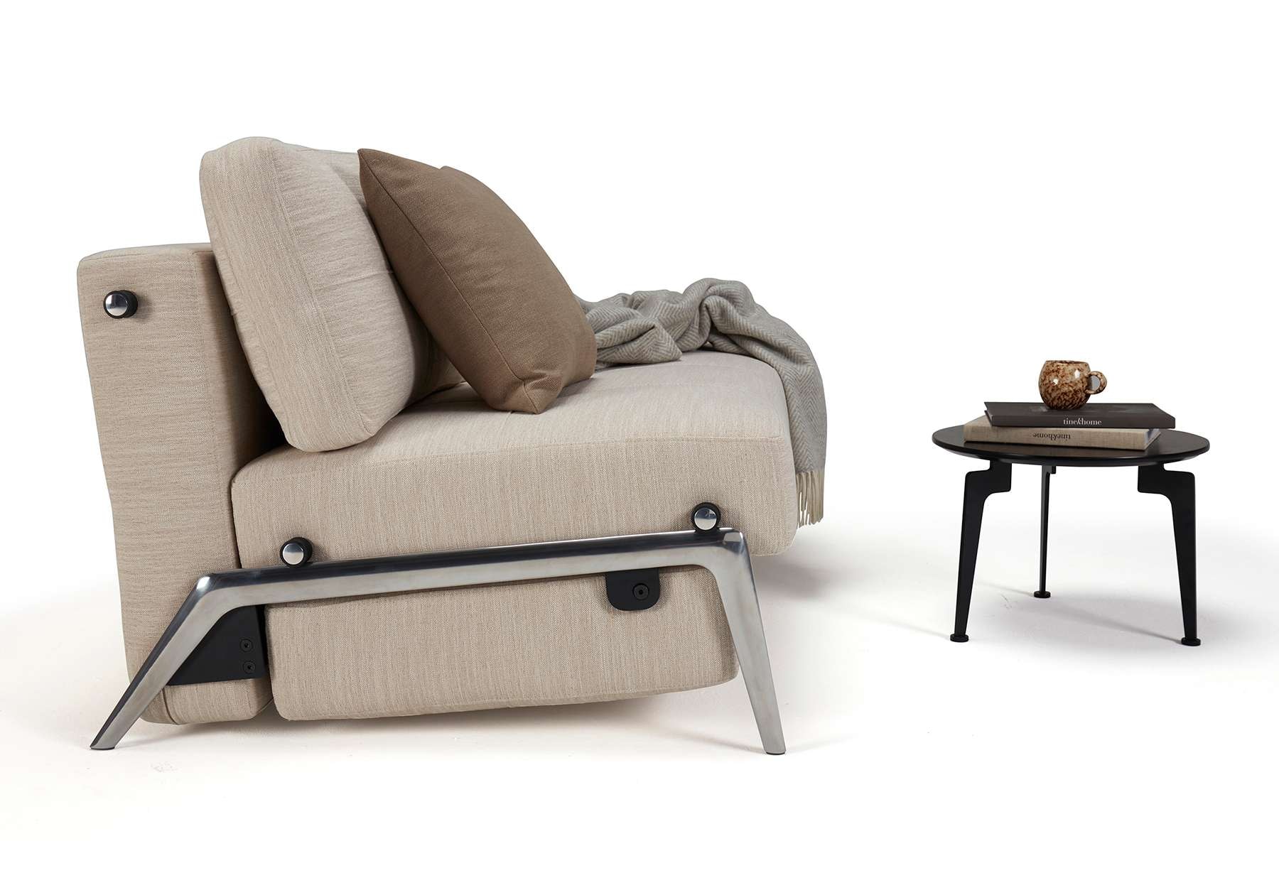 INNOVATION LIVING ™ Schlafsofa »Cubed Klappsofa, hochwertige Schlaffunktion, Design und extra Komfort«, Frontauszug, sehr platzsparend, abgewinkelt Sitzen, waagerecht liegen
