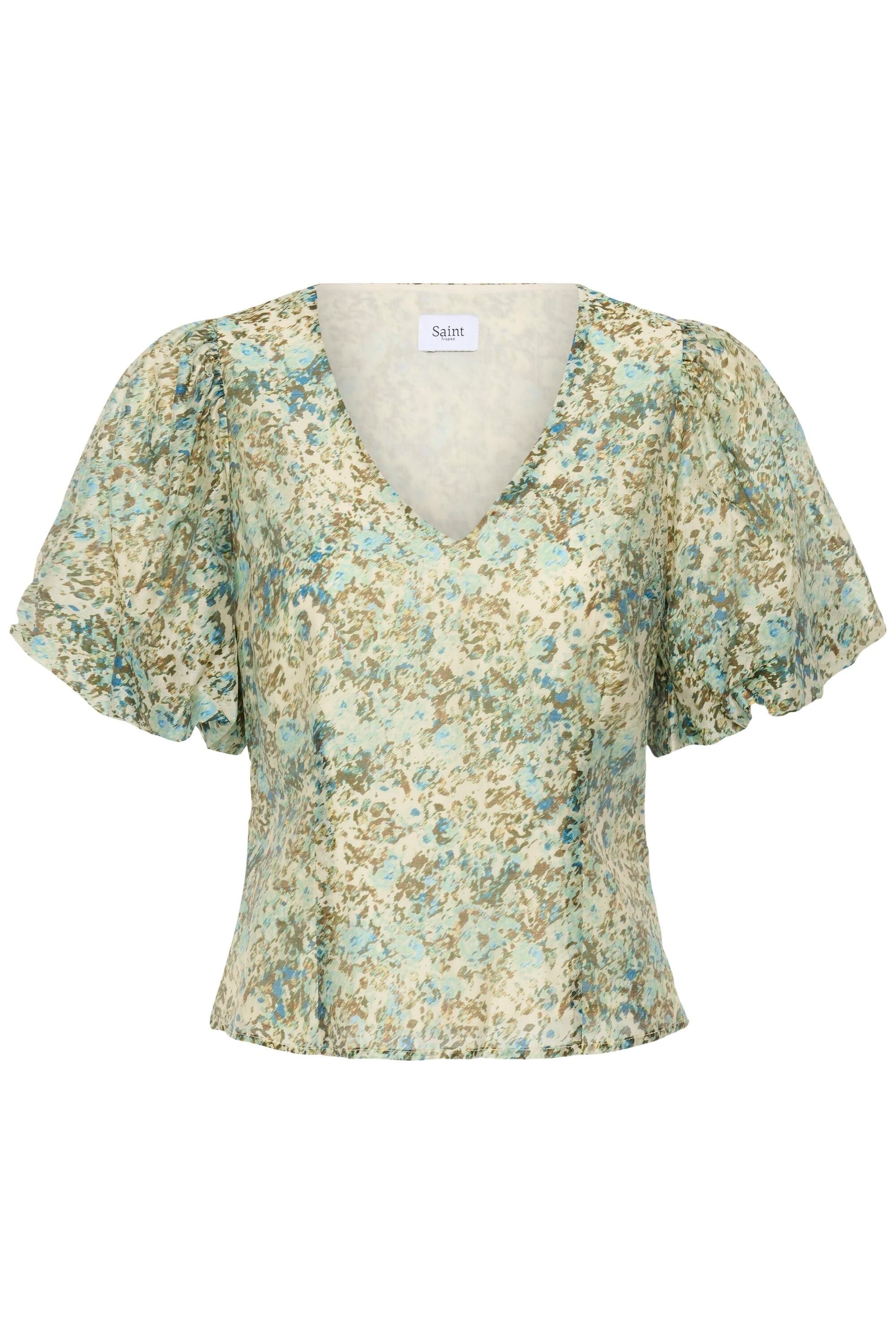 Saint Tropez Kurzarmbluse »Kurzarm-Bluse RainieSZ«