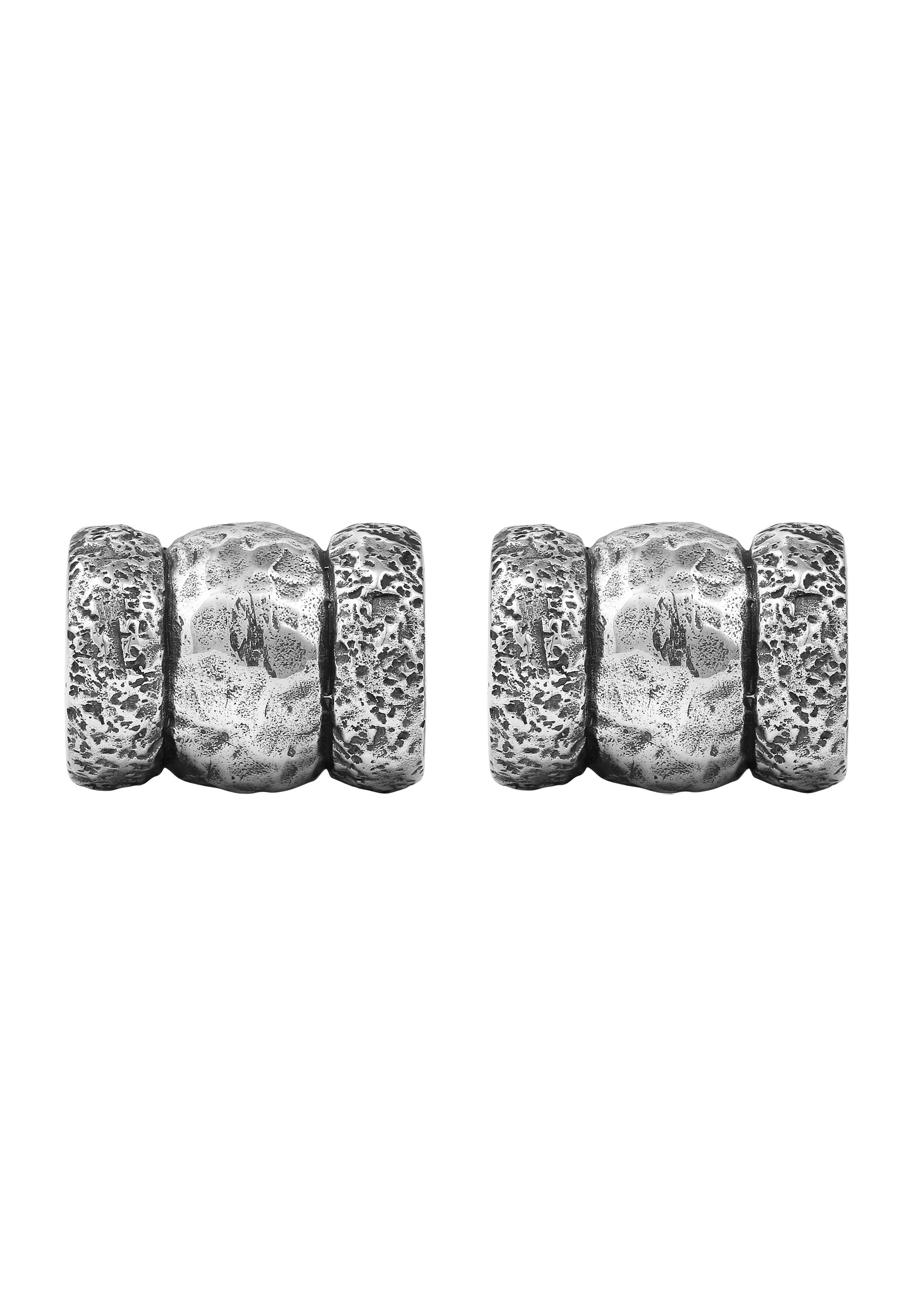 HAZE & GLORY Paar Ohrstecker »Ohrringe Ohrstecker Organic 925 Sterling Silber Oxidiert«