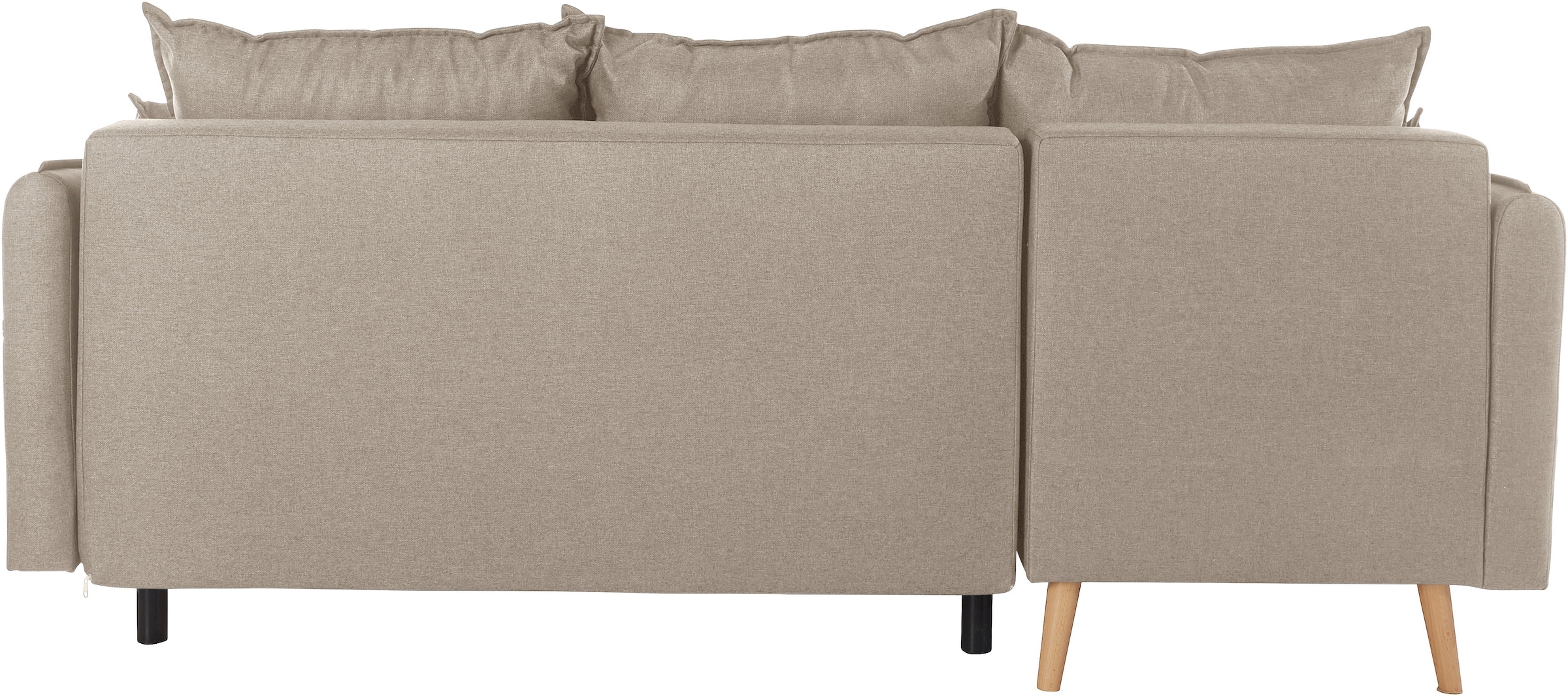 Home affaire Ecksofa »Granbo L-Form« incl. Bettfunktion und Bettkasten, Federkern-Polsterung, Seitentasche