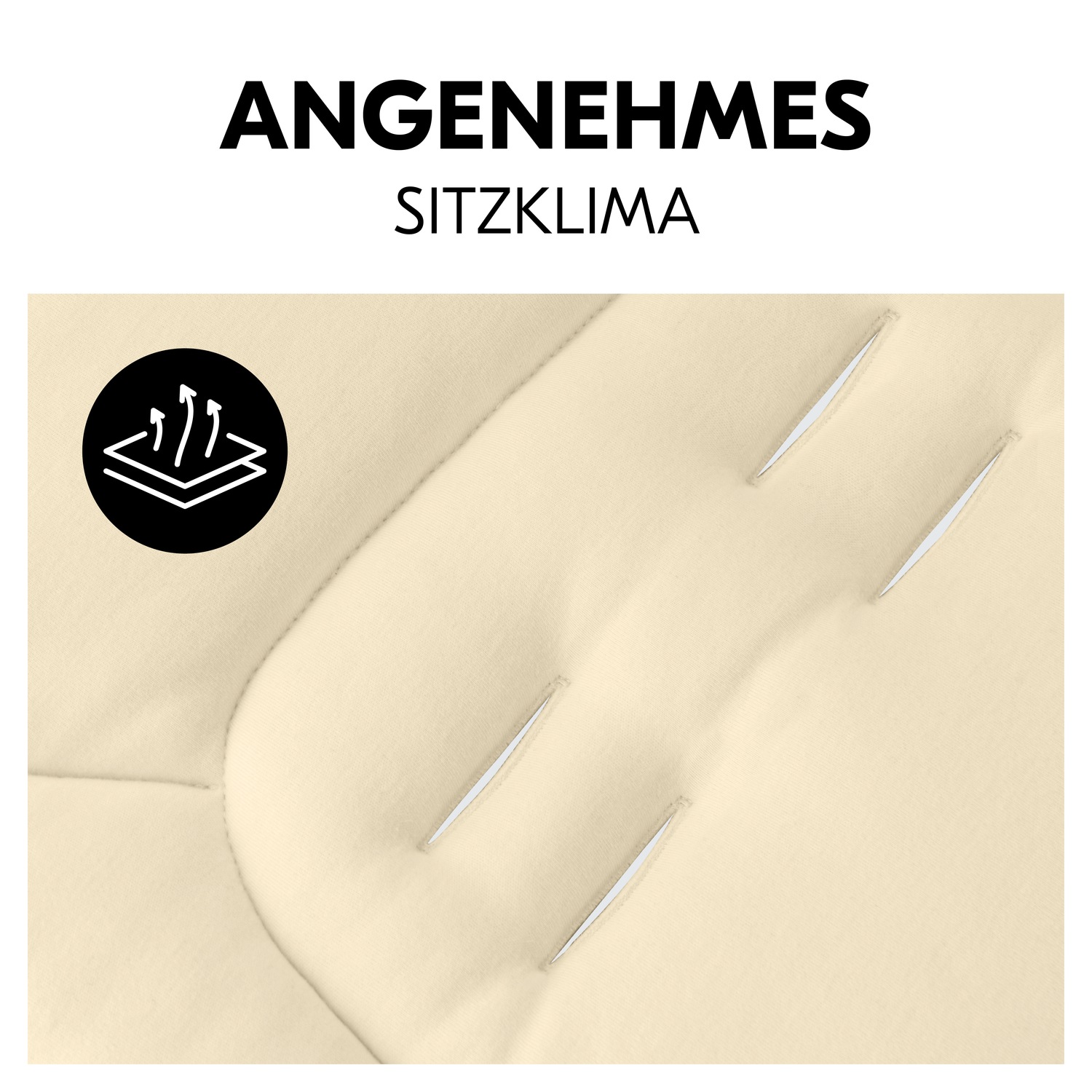 Hauck Kinderwagen-Sitzauflage »Seat Liner, Disney Simba beige«