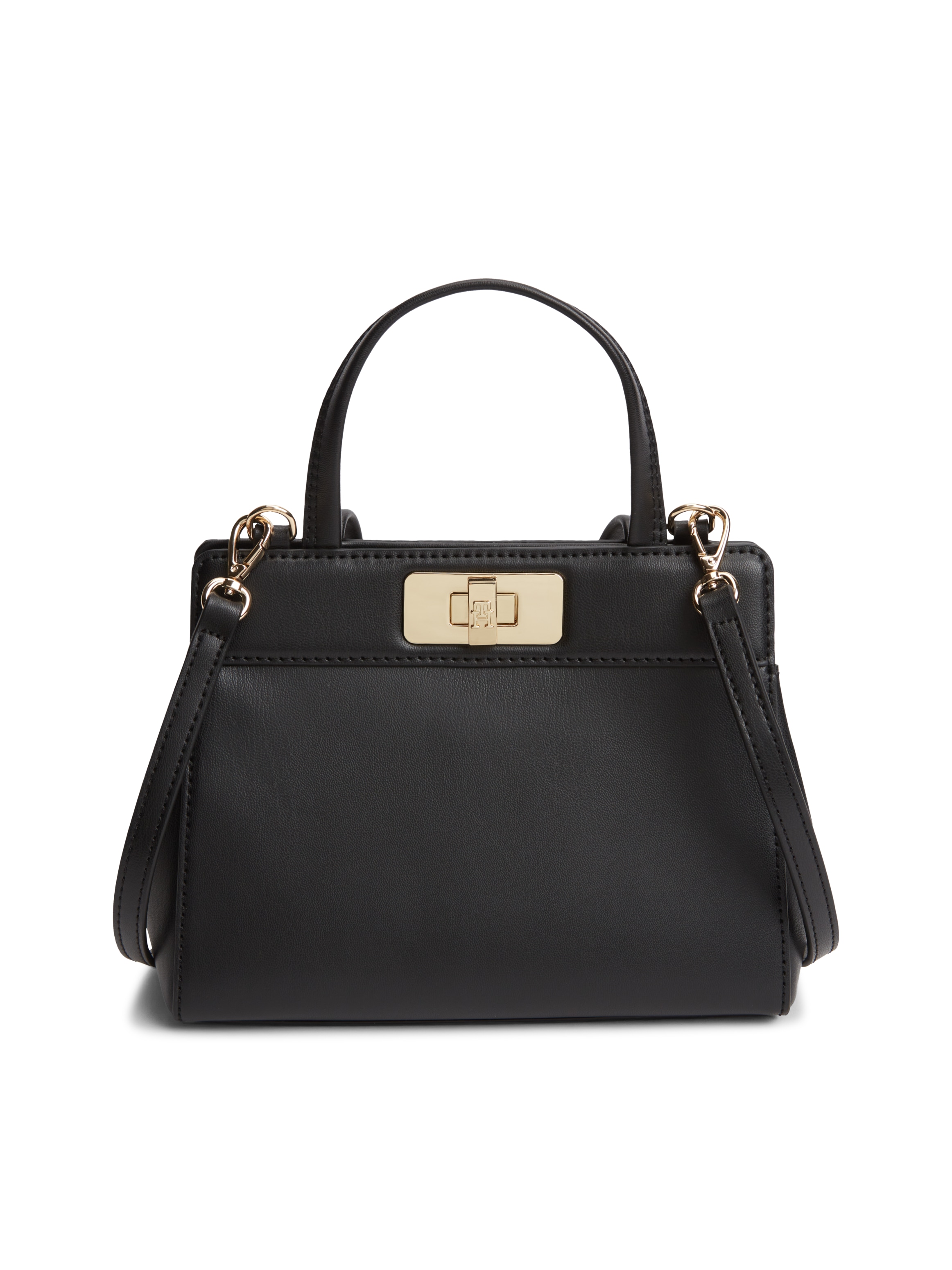 Tommy Hilfiger Henkeltasche »TH MODERN MINI SATCHEL« Damen Handtasche, Umhängetasche Schultertasche mit Piping