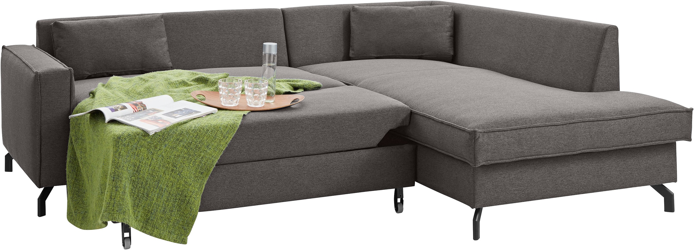 exxpo - sofa fashion Ecksofa »Daytona«, mit Bettfunktion Online Bettkasten OTTO und Shop wahlweise