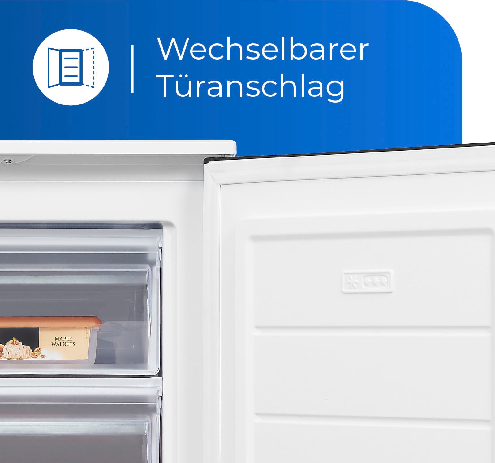 exquisit Gefrierschrank »GS81-040C weiss«, 85,5 cm hoch, 54,5 cm breit, energiesparend in Energieefizienz C, 87 Liter Nutzinhalt, 4 Sterne