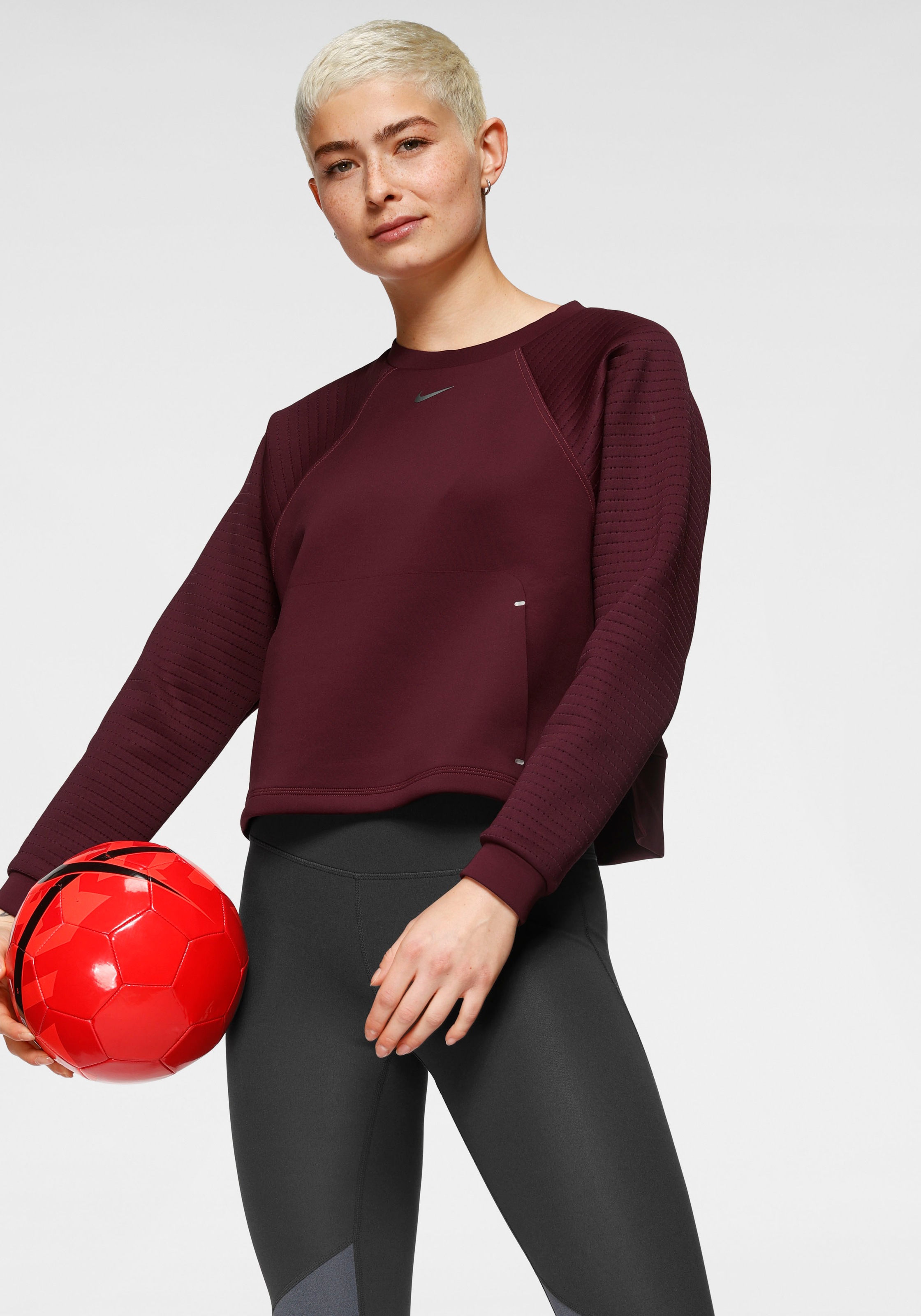 Nike Sweatshirt »Nike Pro Women's Fleece Crew«