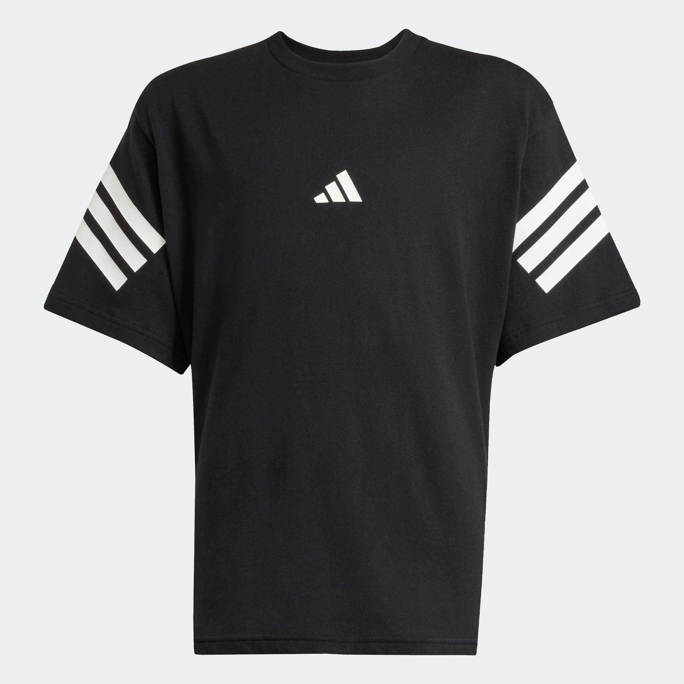 adidas Sportswear T-Shirt »FUTURE ICONS 3-STREIFEN KIDS« lockerer Schnitt, sportlicher Stil, Rundhalsausschnitt