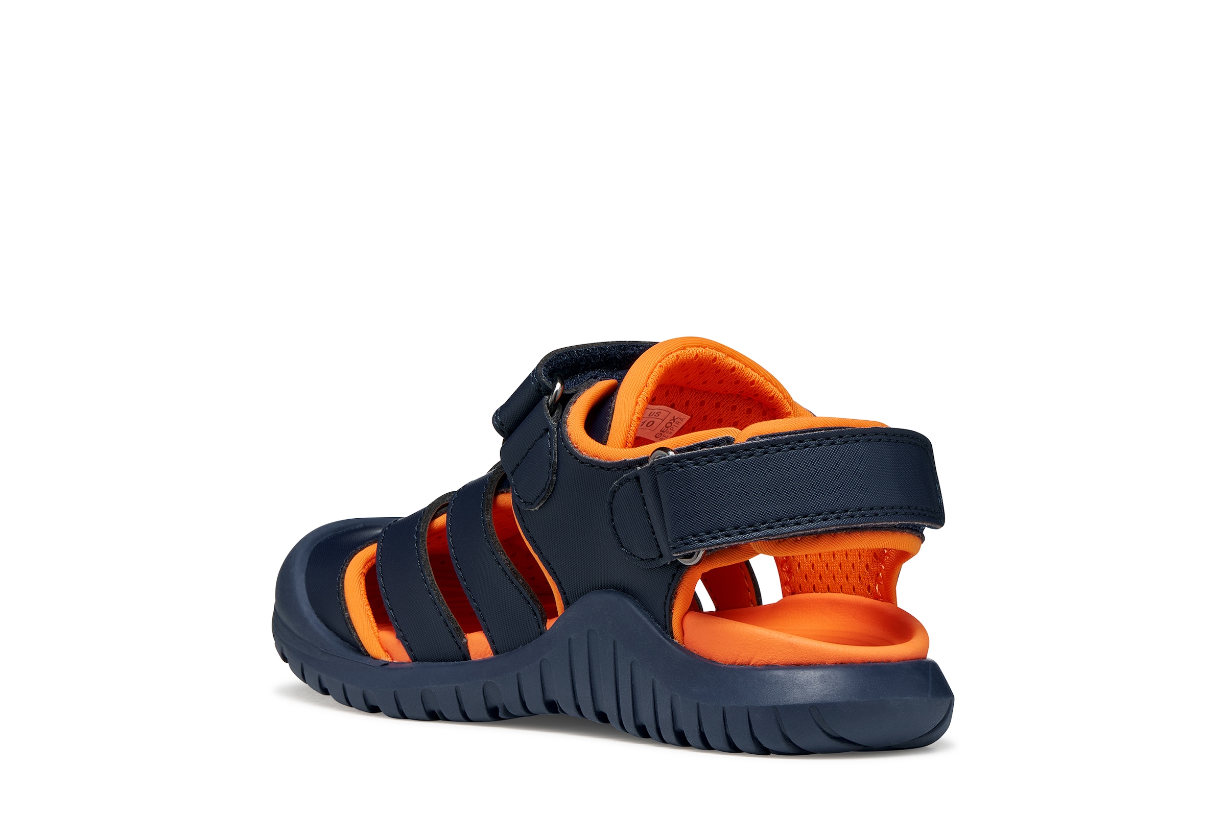 Geox Sandale »J S. FUSBETTO PRO BO«  Kinderschuh mit Zehenschutz, Größenschablone zum Download