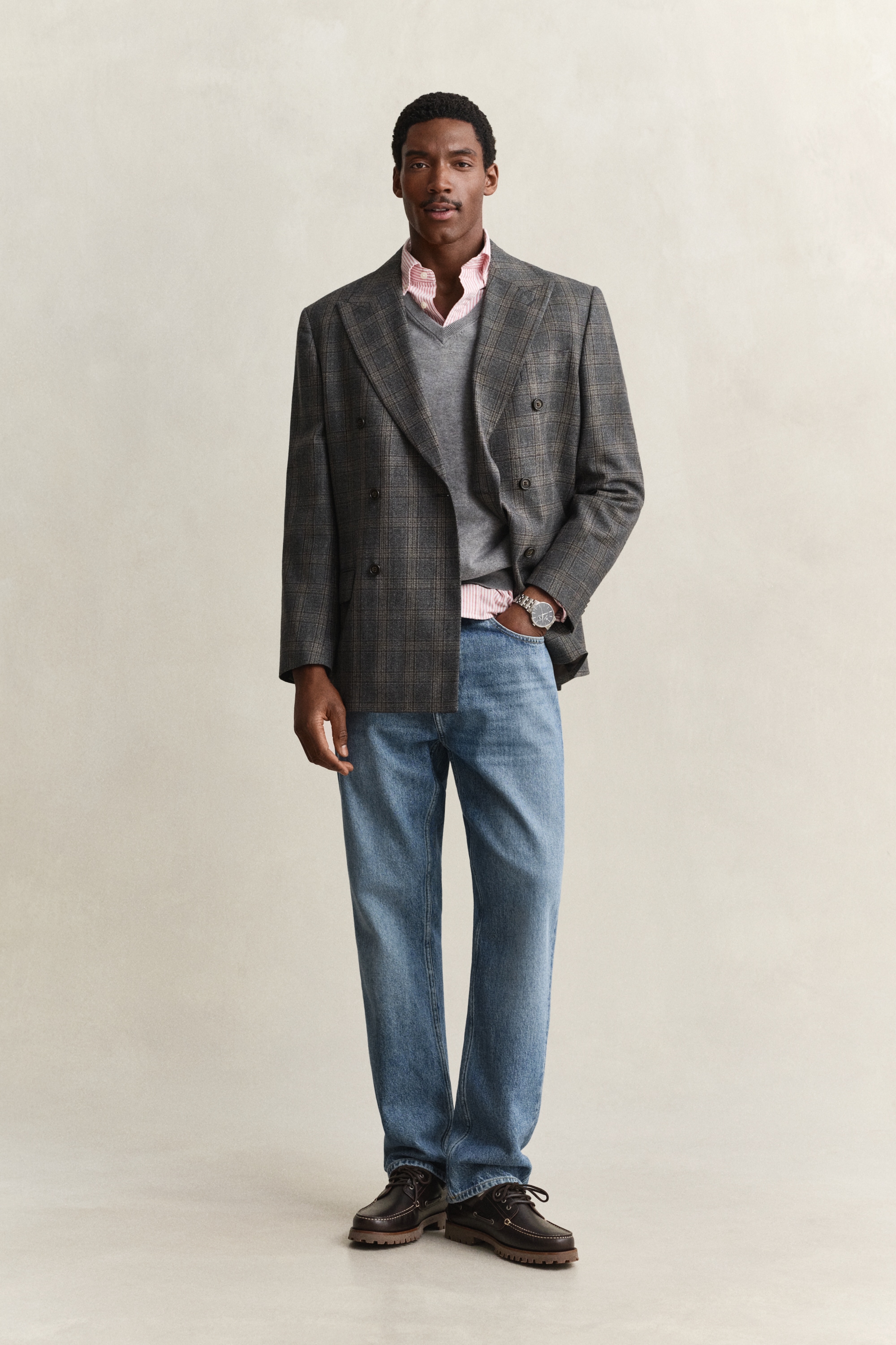 Gant V-Ausschnitt-Pullover »CLASSIC COTTON V-NECK« Regular fit mit V-Ausschnitt