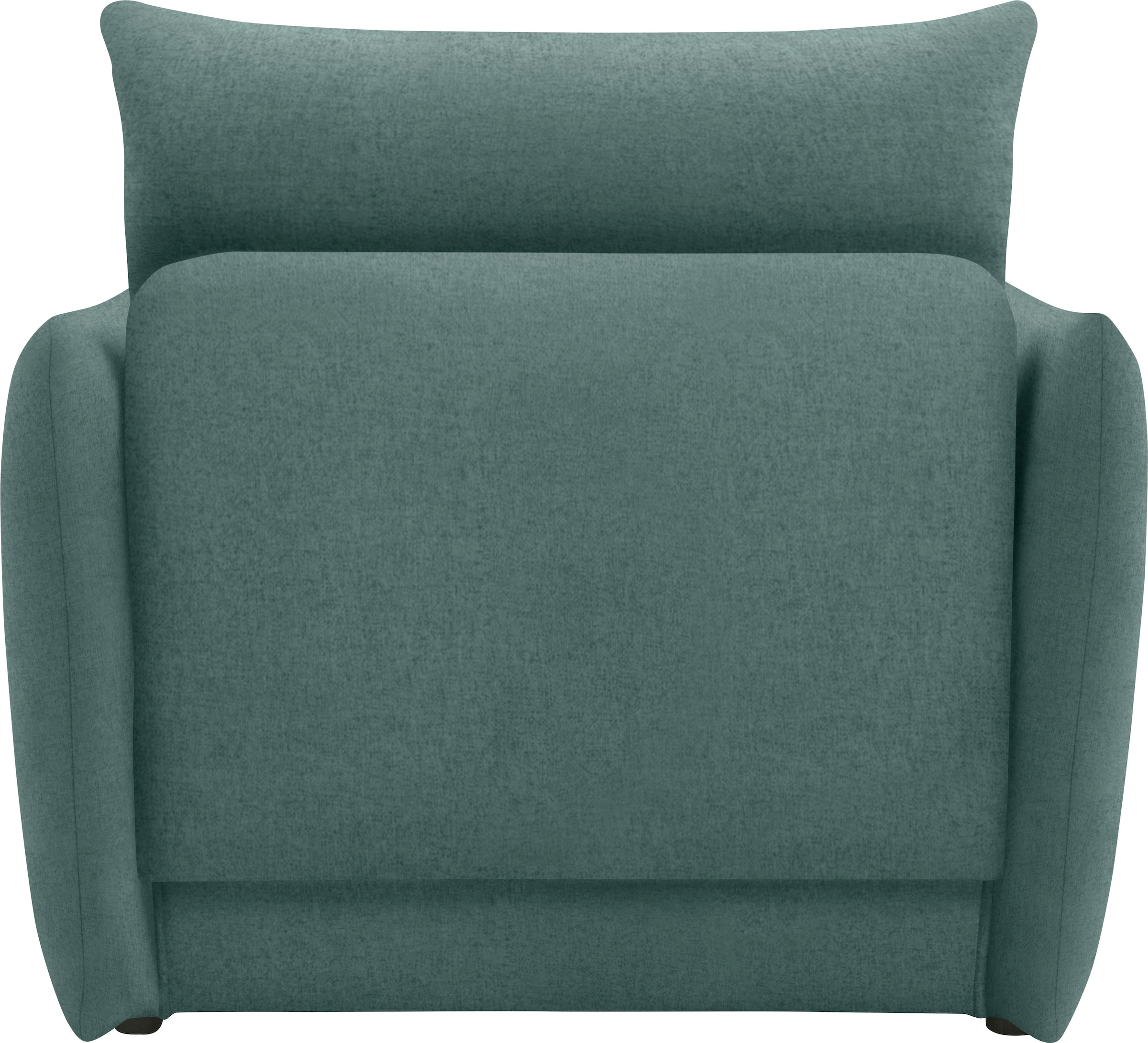 DOMO collection Sessel »700023 wandelbar zum Loungesessel, Relaxliege und Gästebett«, Schlaffunktion, Federkern, stabile Liegefläche ca. 70 x 195 cm