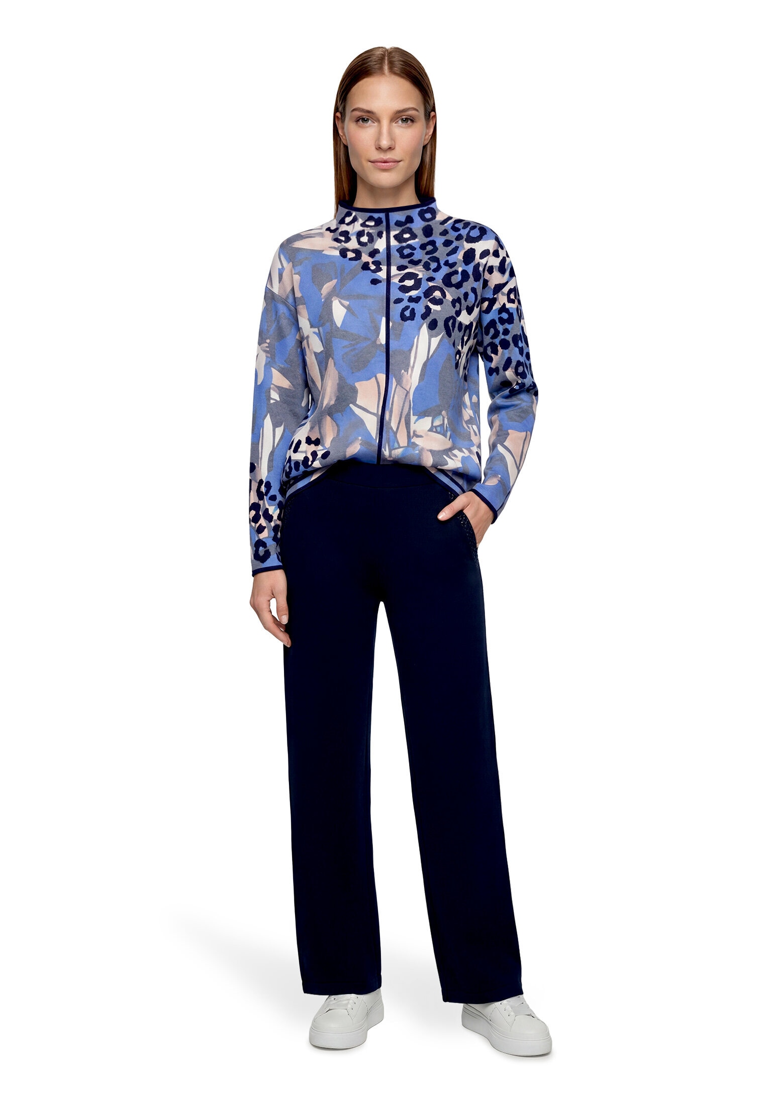 Betty Barclay Strickpullover »Strickpullover mit Print«