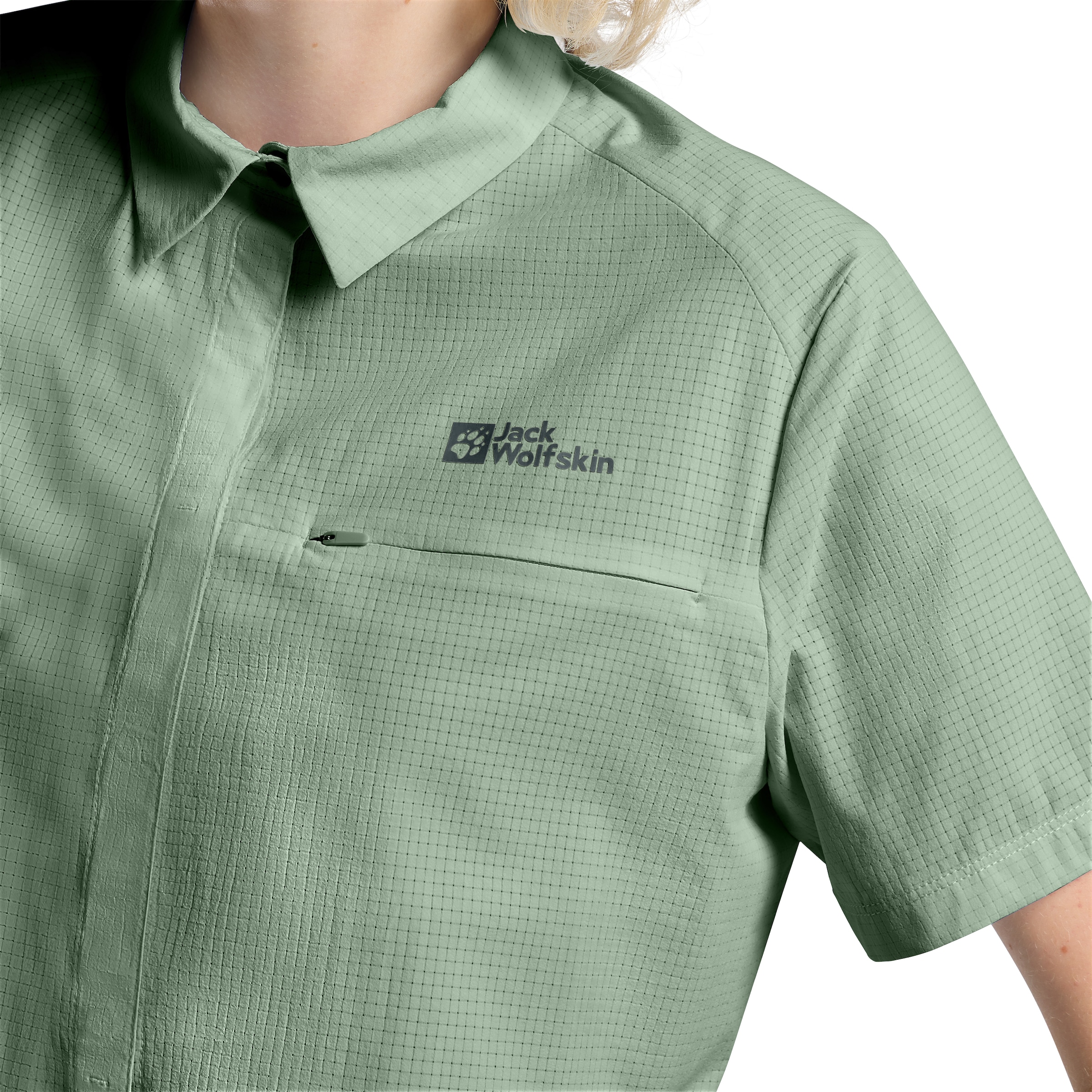 Jack Wolfskin Funktionshemd »VANDRA«, Damen Kurzarmhemd, Atmungsaktiv