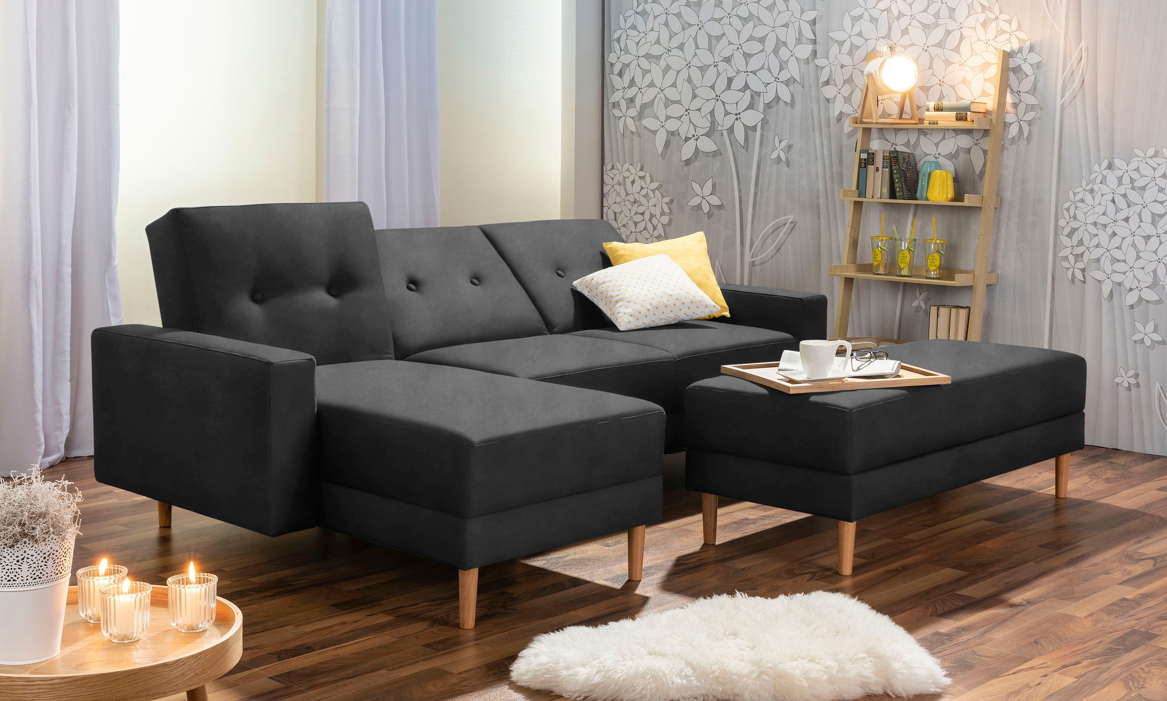 Max Winzer® Hocker »Just Chill«, mit Stauraum