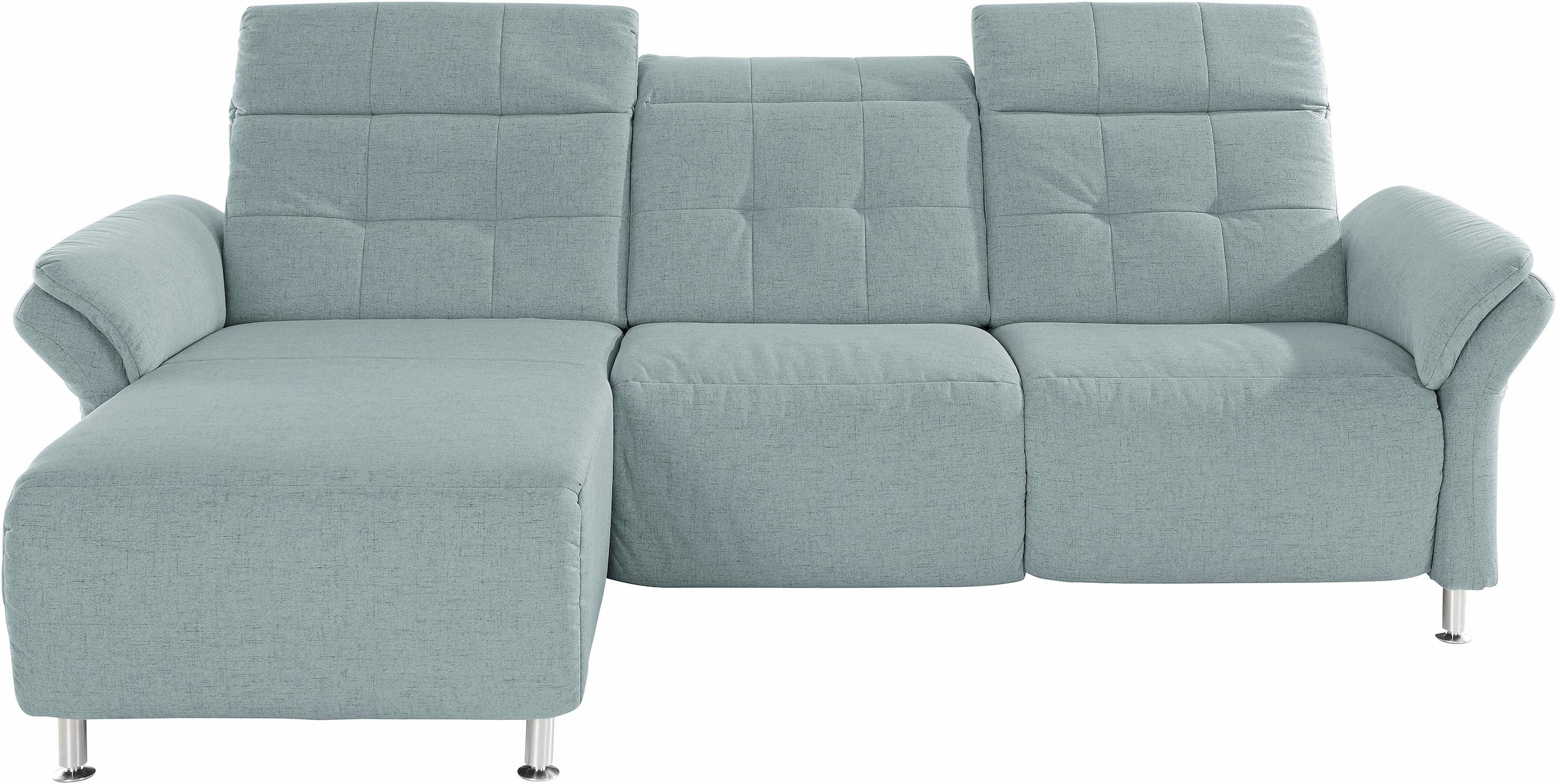 Home affaire Ecksofa »Manhattan L-Form« 2 Sitze mit elektrischer Relaxfunktion, verstellbare Armlehnen