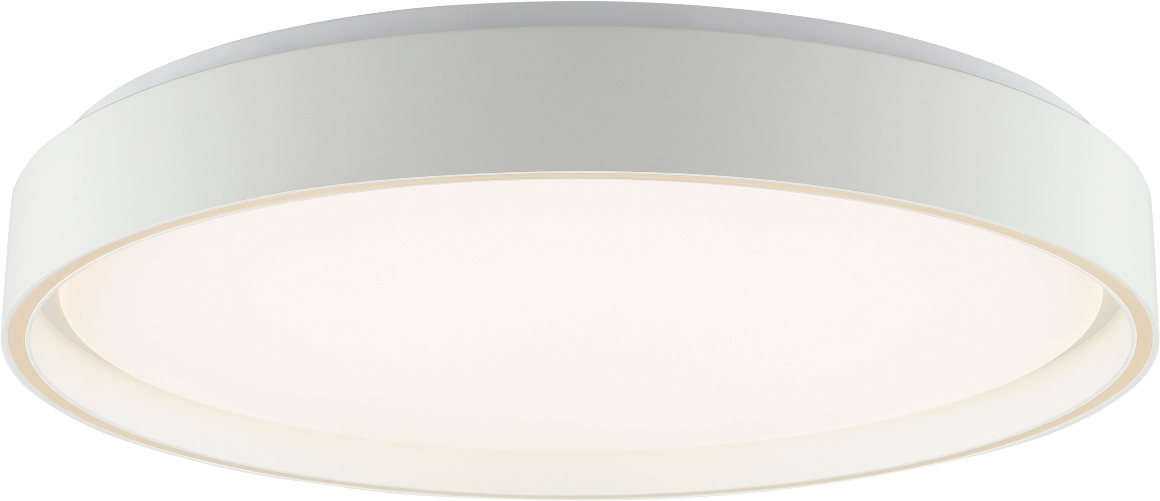 Brilliant LED Deckenleuchte »Coralia« LED-Modul 1 Stk. warmweiß - kaltweiß Ø 49 cm, Intense RGB, 4400 lm, CCT 3000-6500 K, dimmbar, weiß