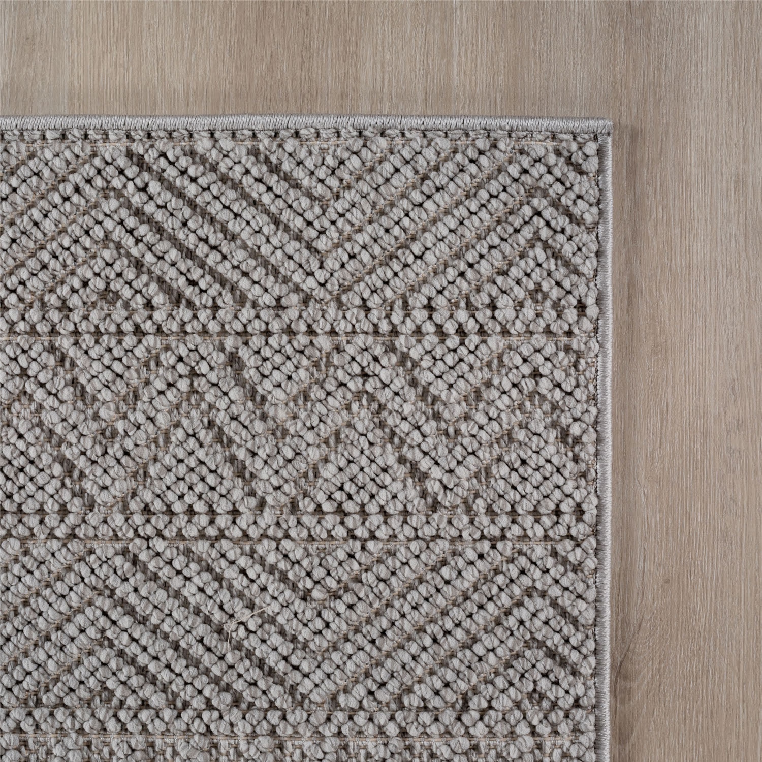 Ayyildiz Teppiche Teppich »HELIX 2202« rechteckig 7 mm Höhe 3D-Effekt durch Cut-Loop-Webtechnik