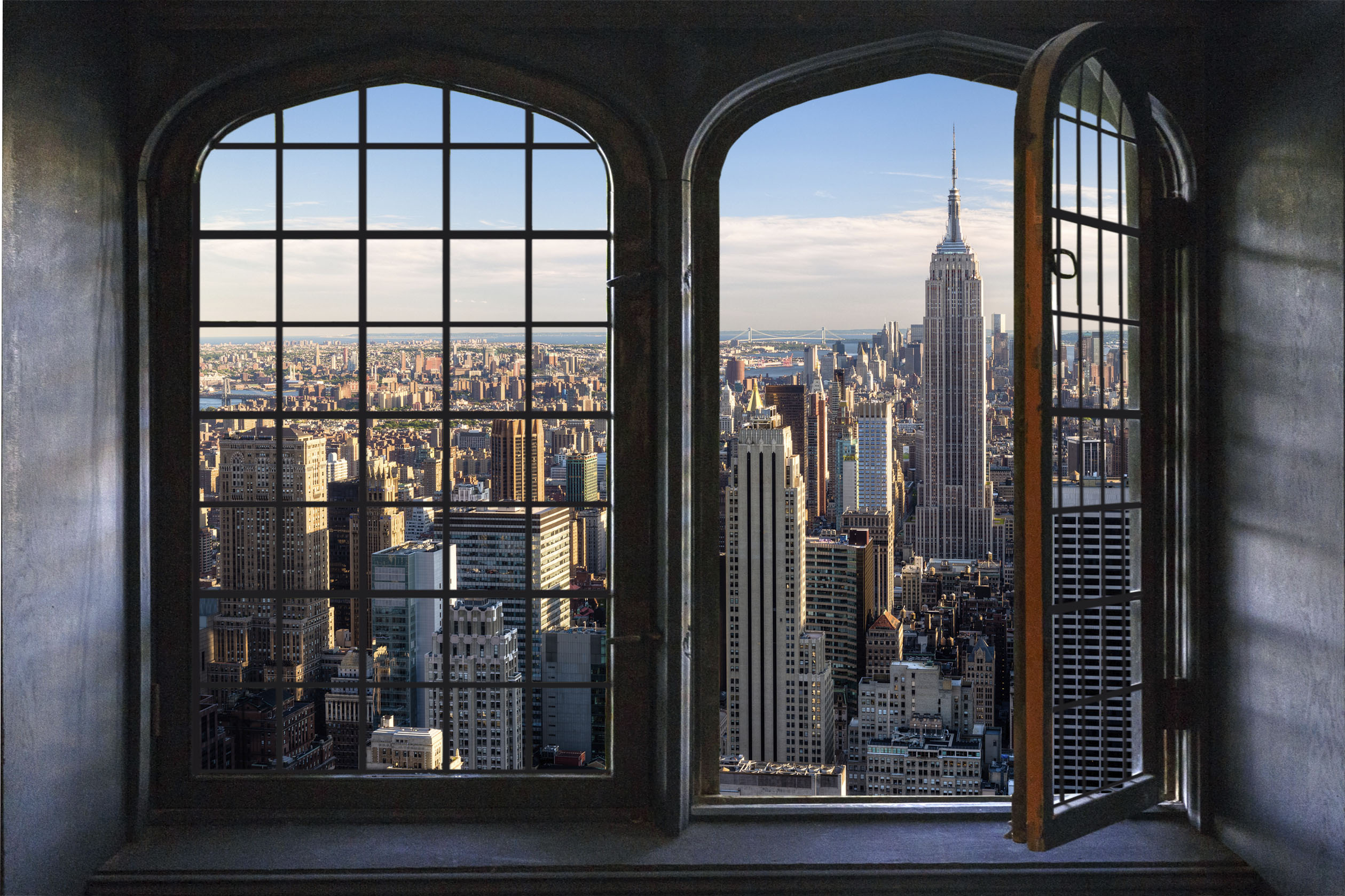 queence Wandsticker »NYC«