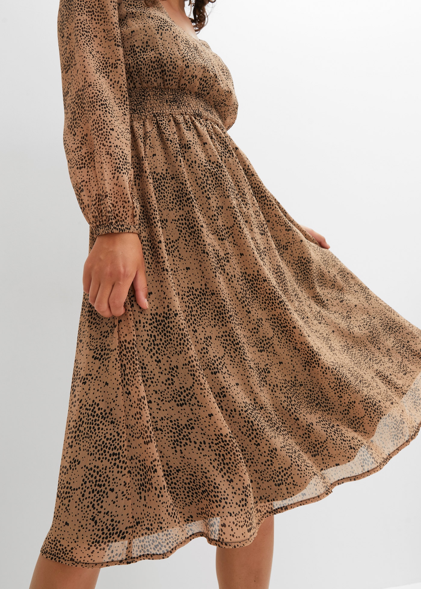 bonprix Chiffonkleid