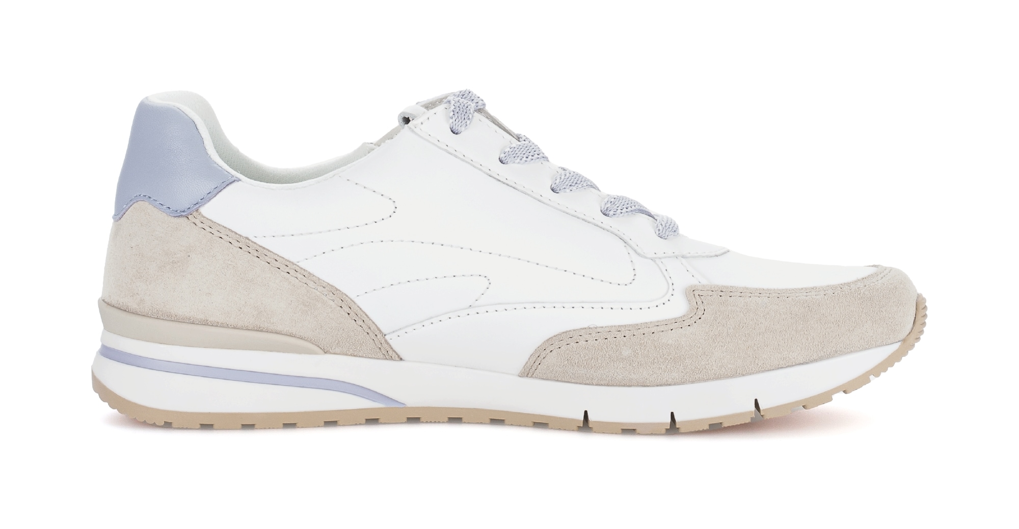 Gabor Keilsneaker »FLORENZ«  , Freizeitschuh, Halbschuh, Schnürschuh mit Kontrastbesätzen, G-Weite