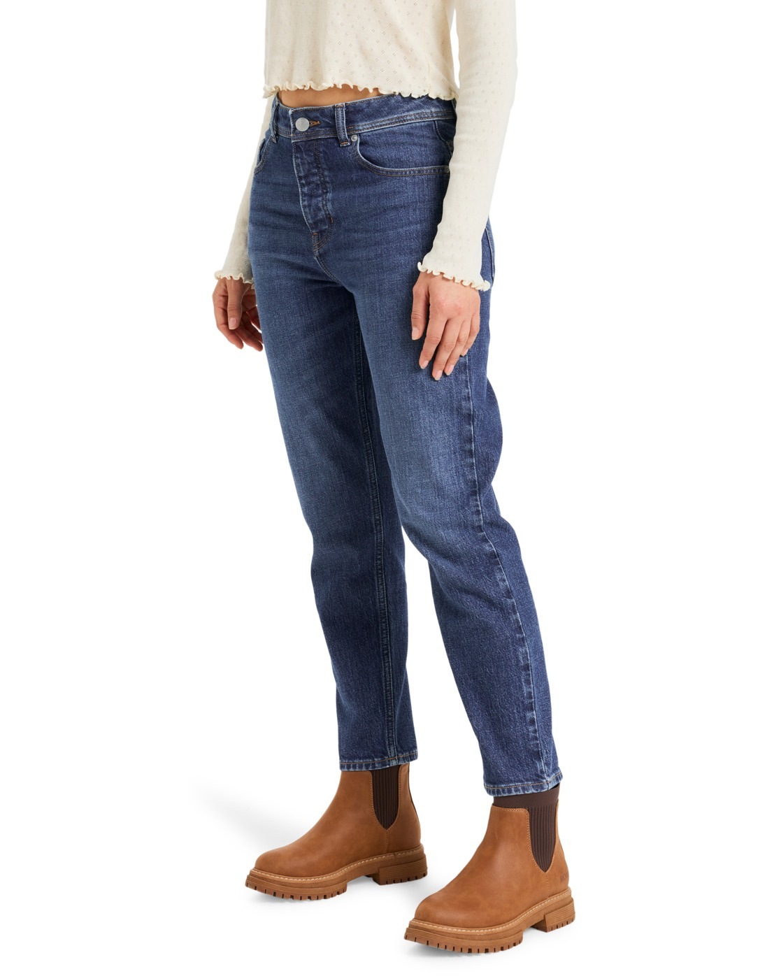 Roxy Relax-fit-Jeans »Patti Straight Mid«