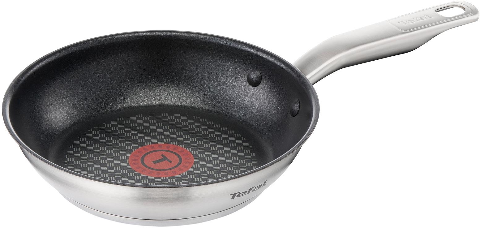 Tefal Bratpfanne »Virtuoso«, Edelstahl, (1 tlg.), beschichtet, Induktion