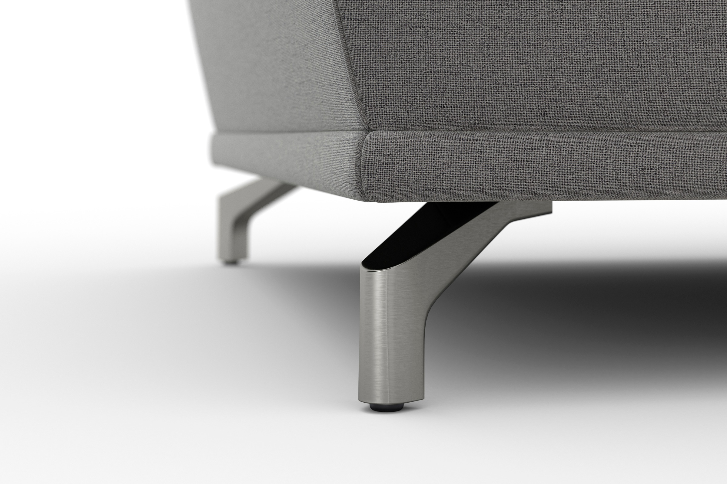 sit&more Ecksofa »Cabrio L-Form, mit Sitztiefenverstellung, Arm- und Kopfteilverstellung«, 3 Nierenkissen, Federkern, optional Bettfunktion und Stauraum