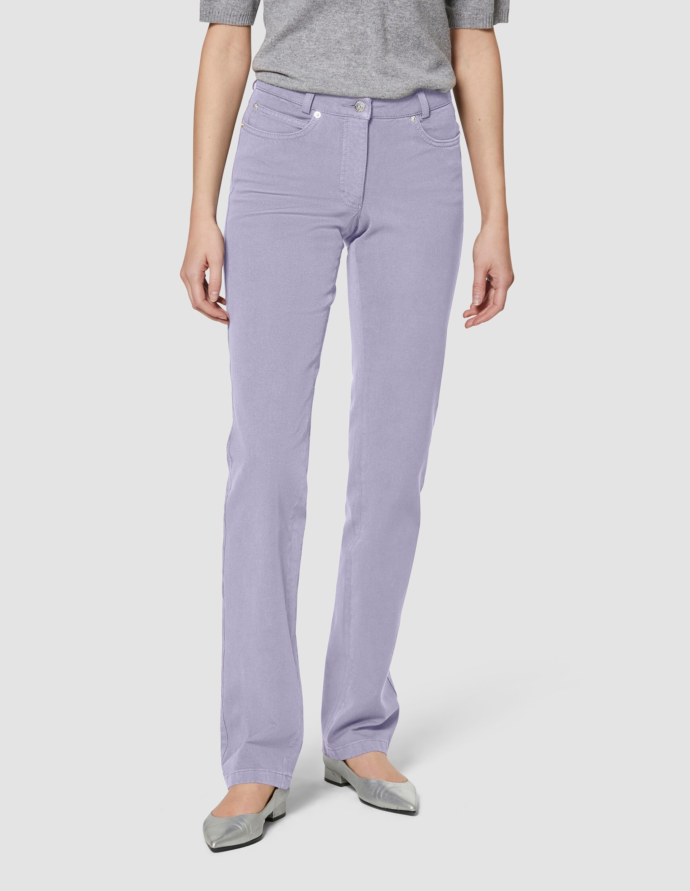 MADELEINE Regular-fit-Jeans »Denimhose Schmale Jeans im Five-Pocket-Style«