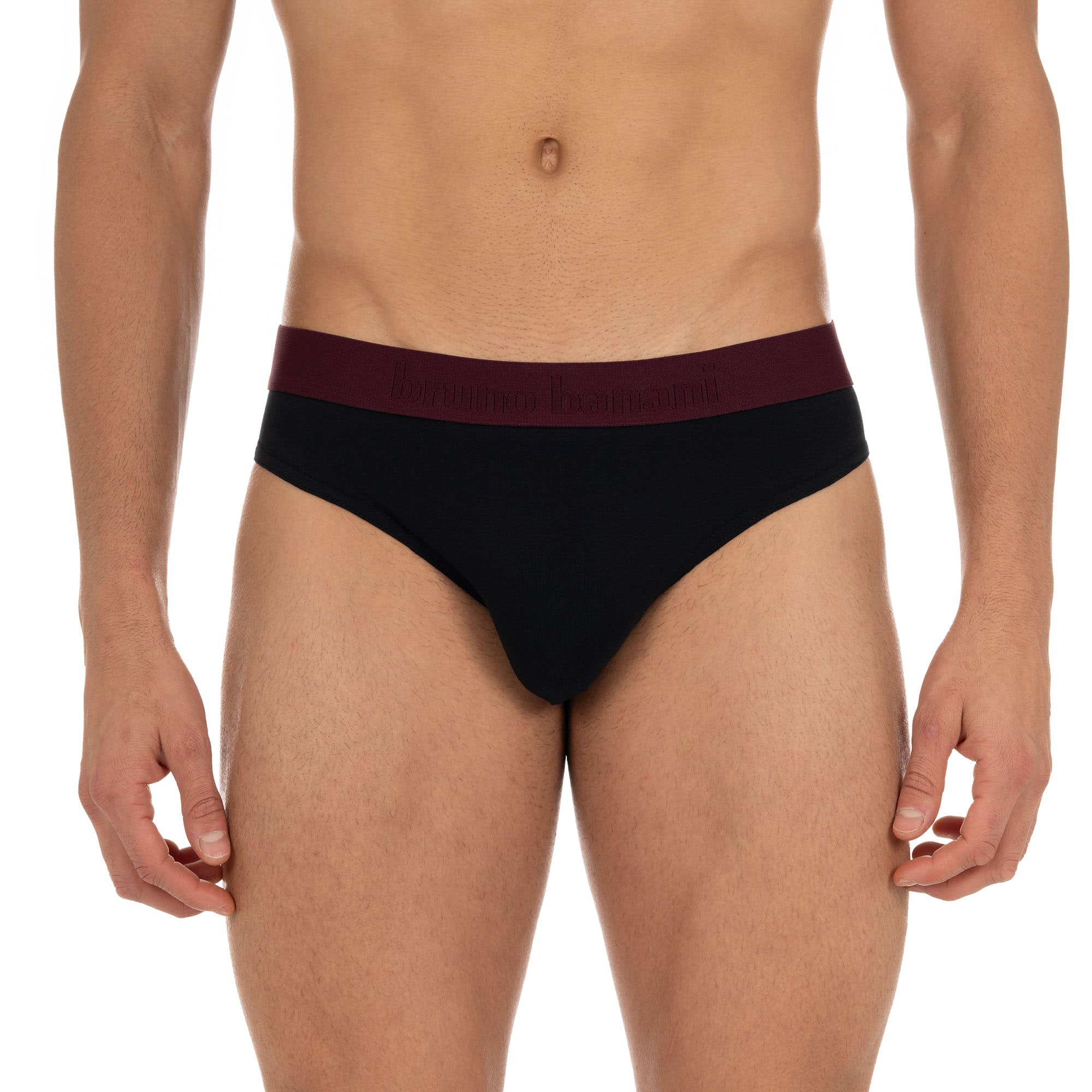 Bruno Banani Slip »Flowing«, (2er Pack), mit Logobund