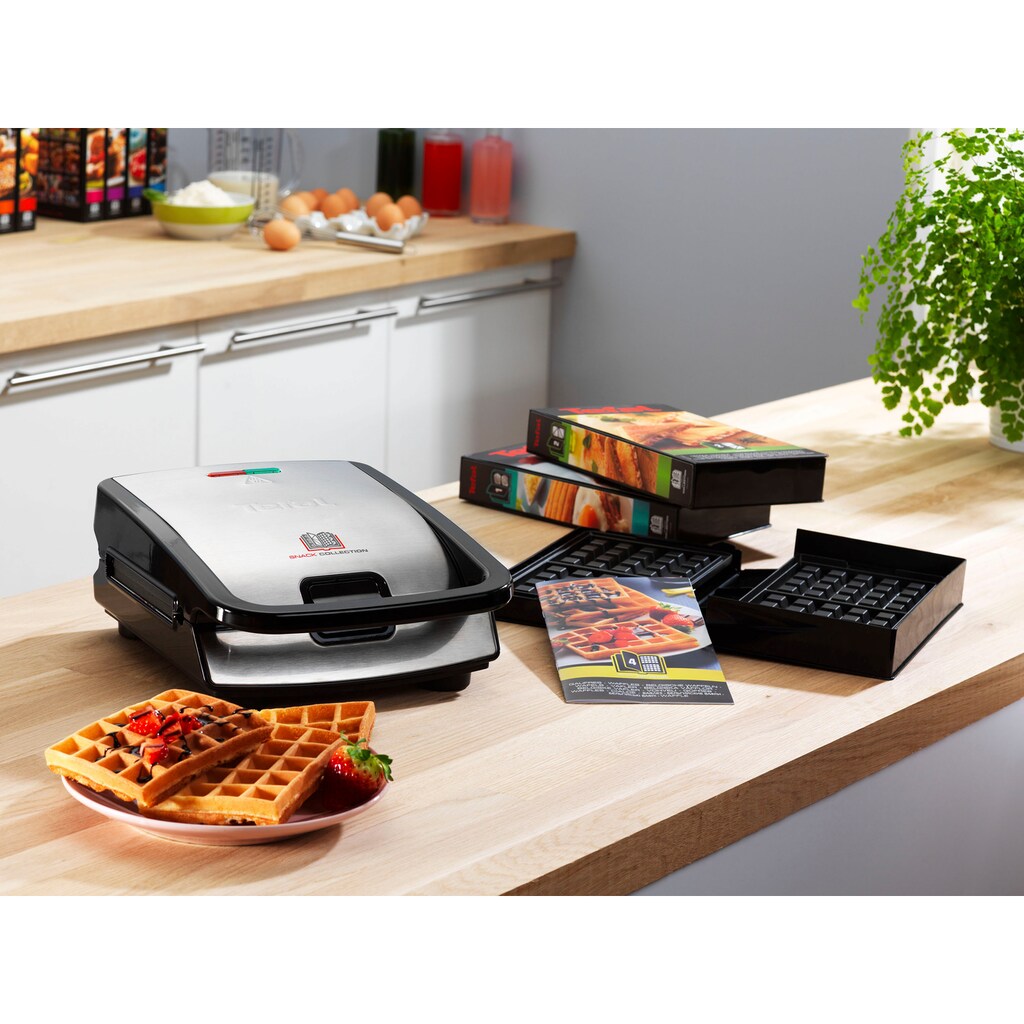 Tefal Waffeleisen »SW853D Snack Collection«, 700 W