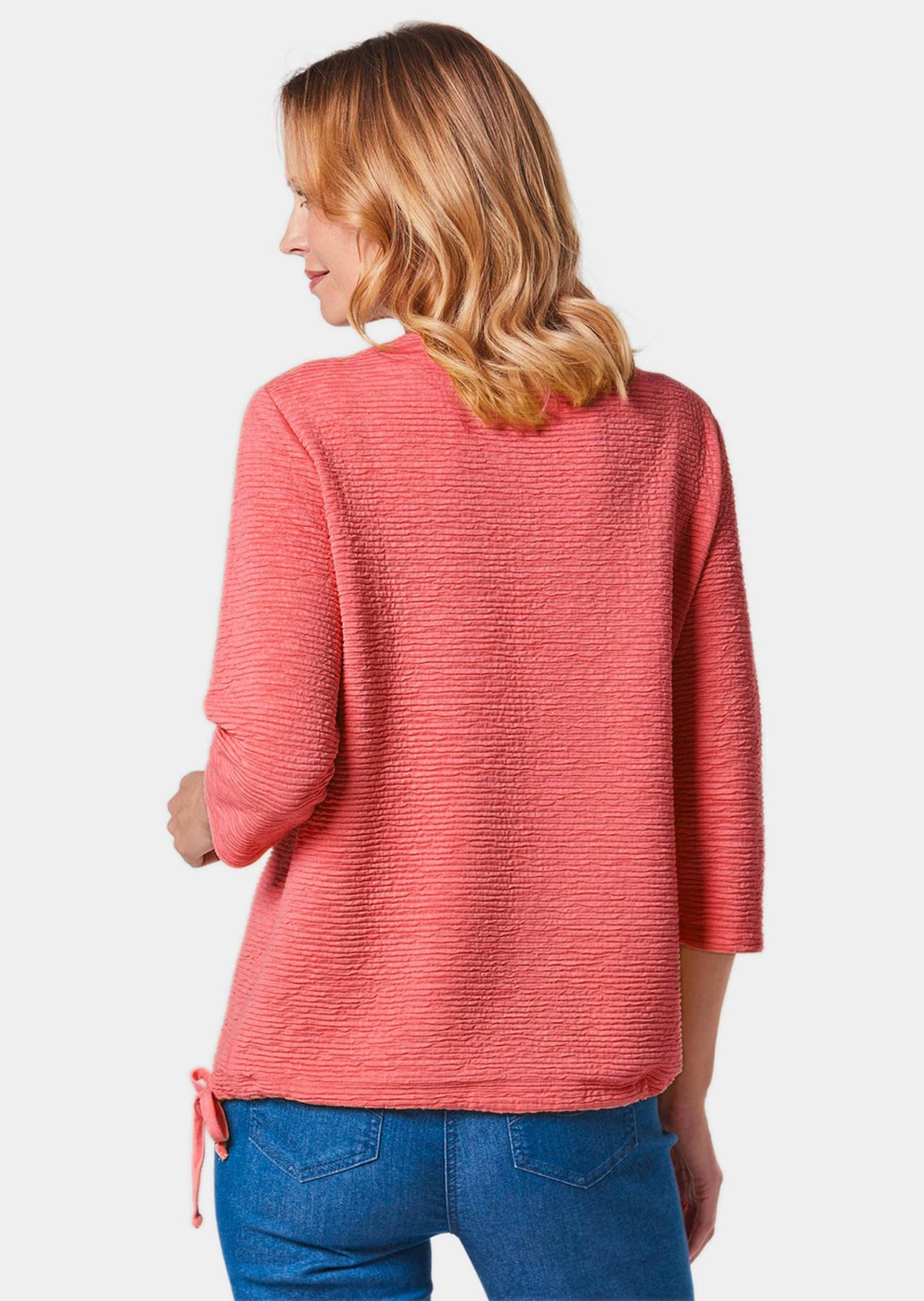 GOLDNER Kurzarmshirt »Gerades, bequemes Halbarm T-Shirt«
