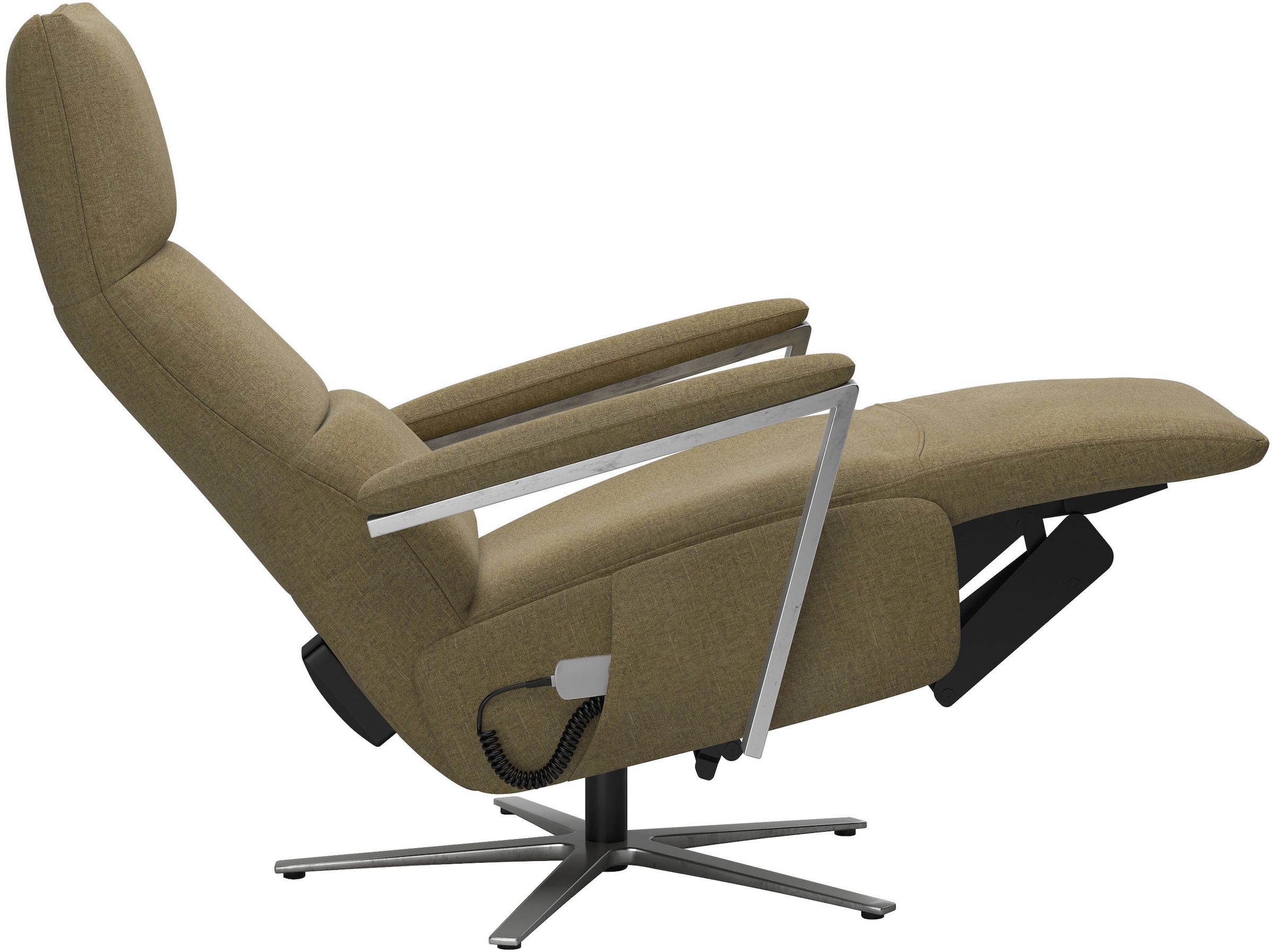 sit&more TV-Sessel »Vario Comfort, inkl. Kopfteilverstellung & 360 Grad Drehfunktion«, inkl. Herz-Waage-Funktion & 3 Motoren, Höhe der Armlehnen 62cm