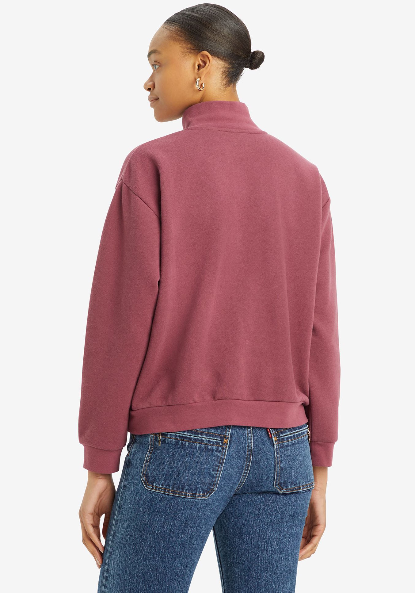 Levi's® Sweatshirt »LV Sweatshirt EVERYDAY 1/4 ZIP«, aus softem Baumwollmix