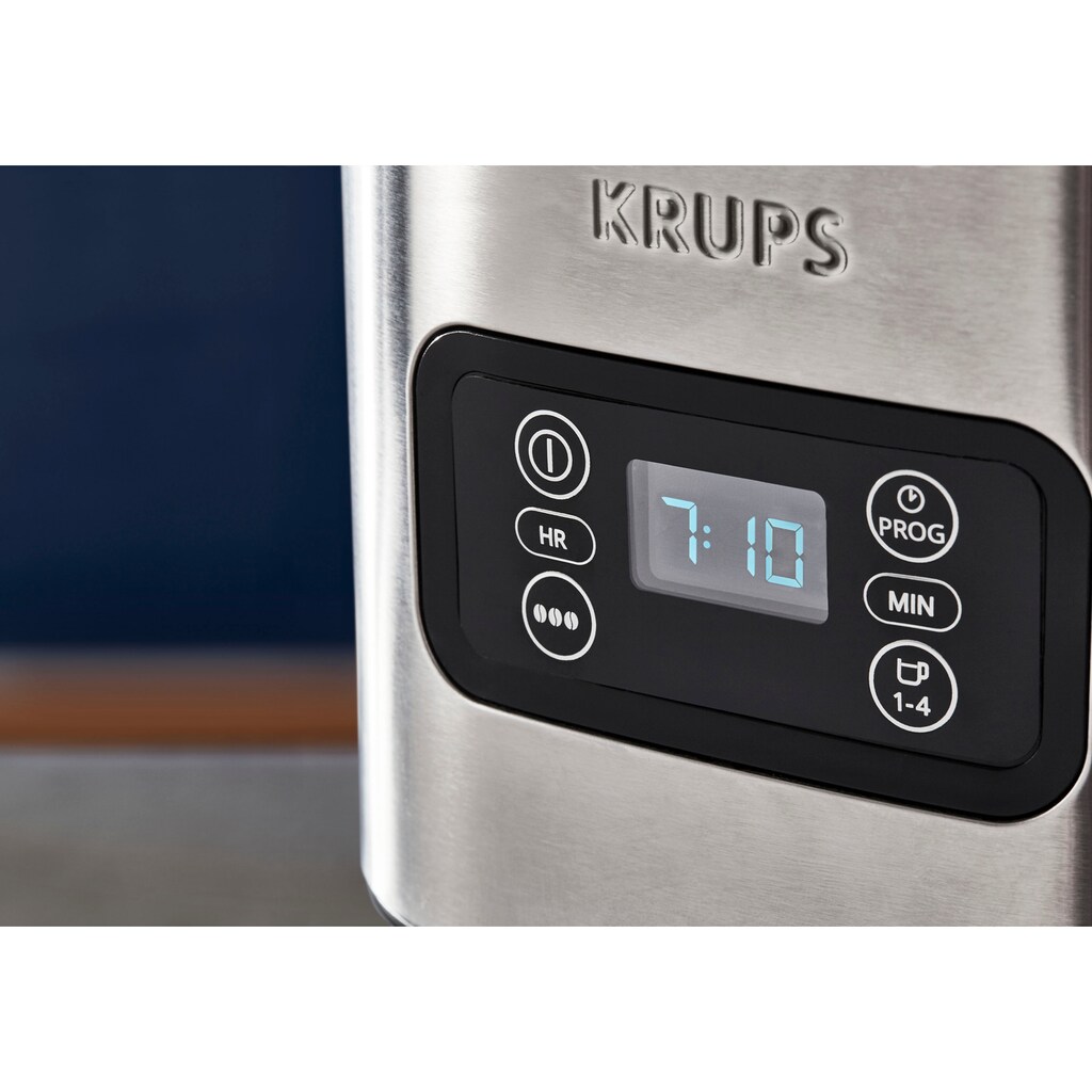 Krups Filterkaffeemaschine »KM480D Excellence«, 1,25 l Kaffeekanne, 1x4