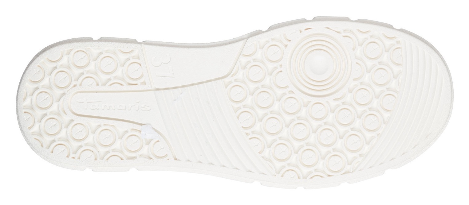 Tamaris Keilsneaker, Freizeitschuh, Halbschuh, Schnürschuh mit gepolstertem Schaftrand